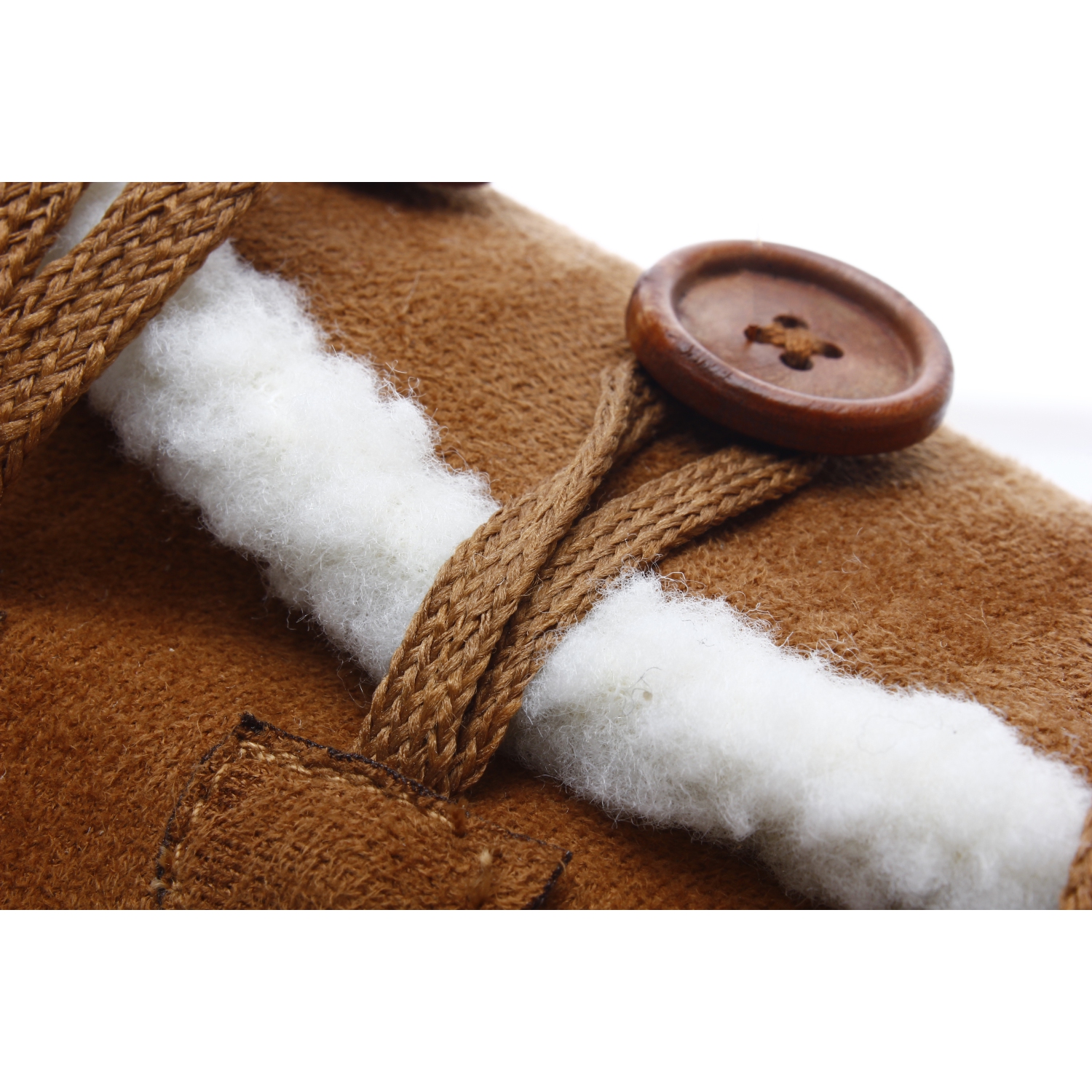 Bottes d'hiver Stimula Lifestyle Comfy pour filles, pointure chaude et douillette 3,5Y – suède chameau