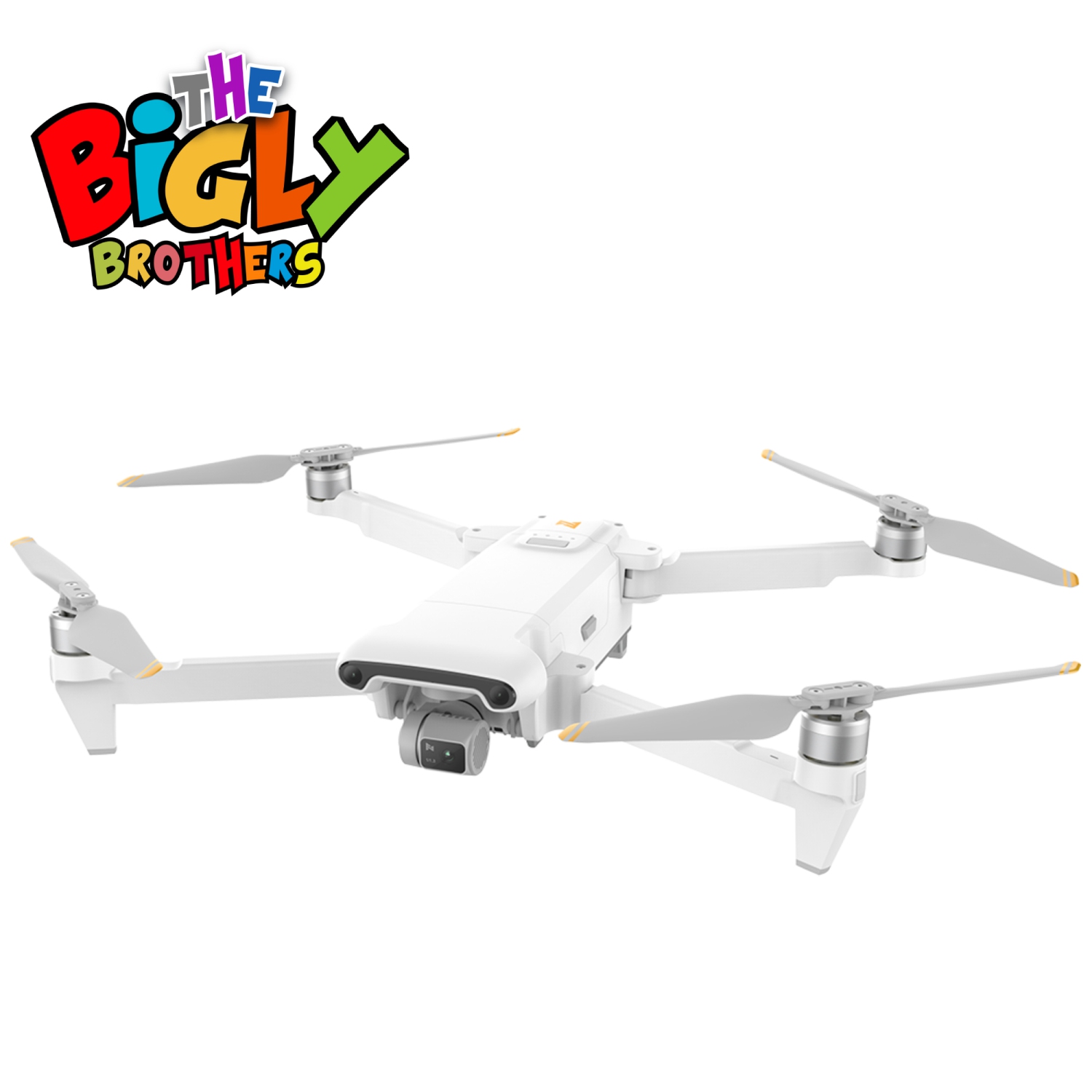 The Bigly Brothers GD93 Midnight Specter GPS Drone, 720 Degrees Obstacle Avoidance, Smart Return home, 4K Camera 1000m Range, 90mins Flight Time Below 249g, carrying case included