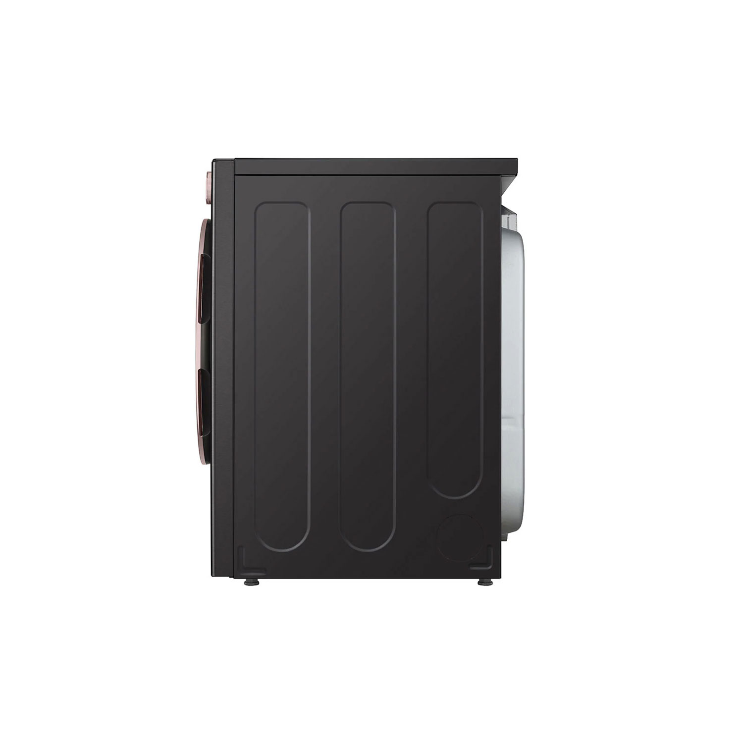 LG 7.4 Cu. Ft. Electric Steam Dryer - Black Steel