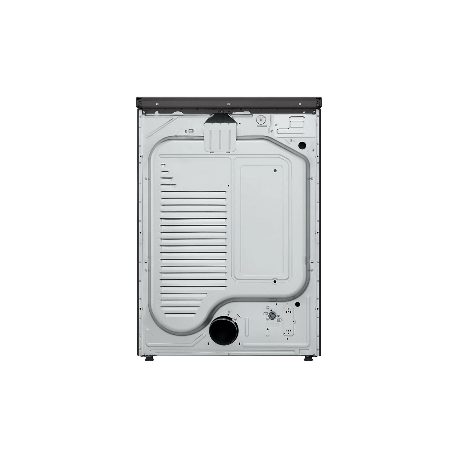 LG 7.4 Cu. Ft. Electric Steam Dryer - Black Steel