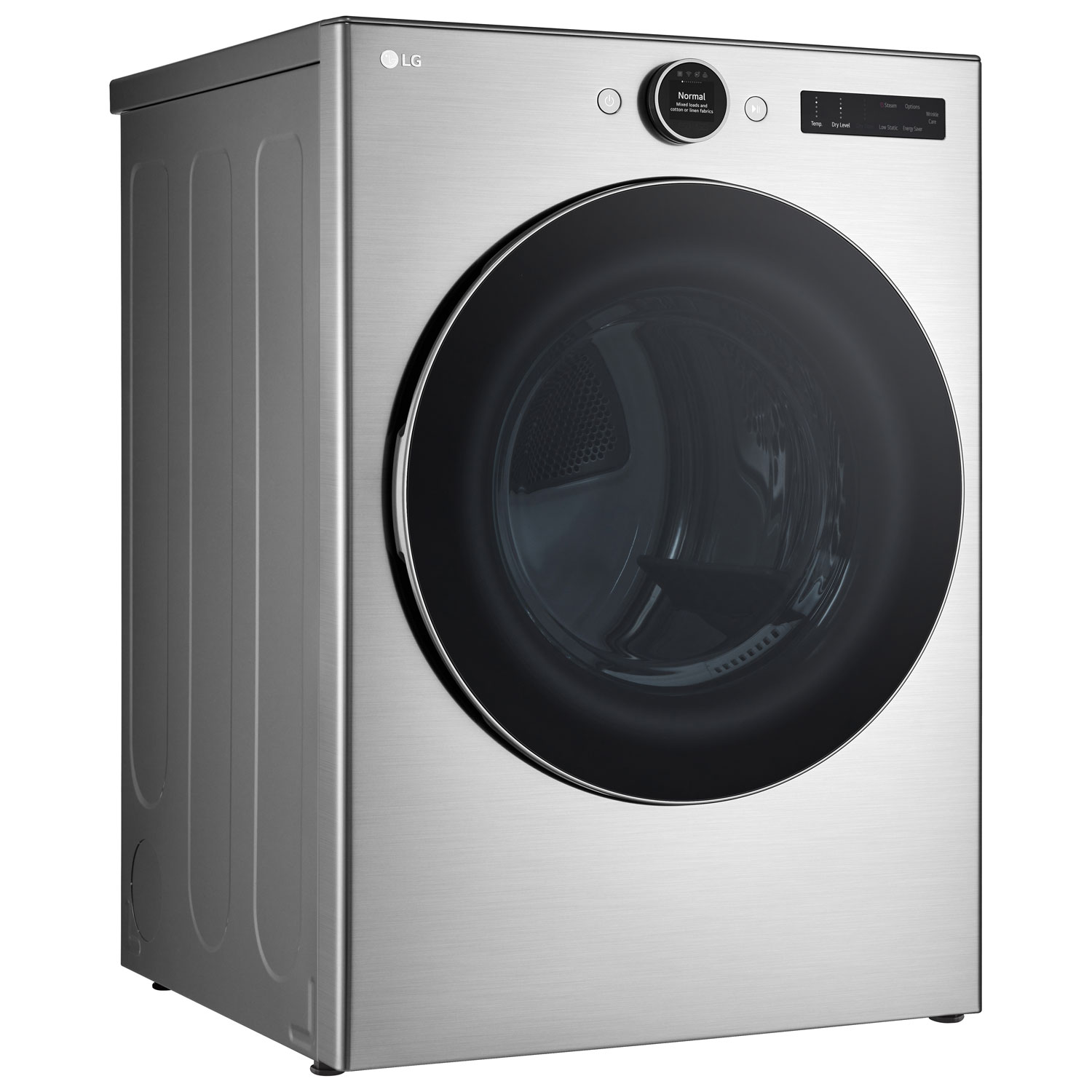 LG 7.4 Cu. Ft. Gas Steam Dryer - Graphite Steel