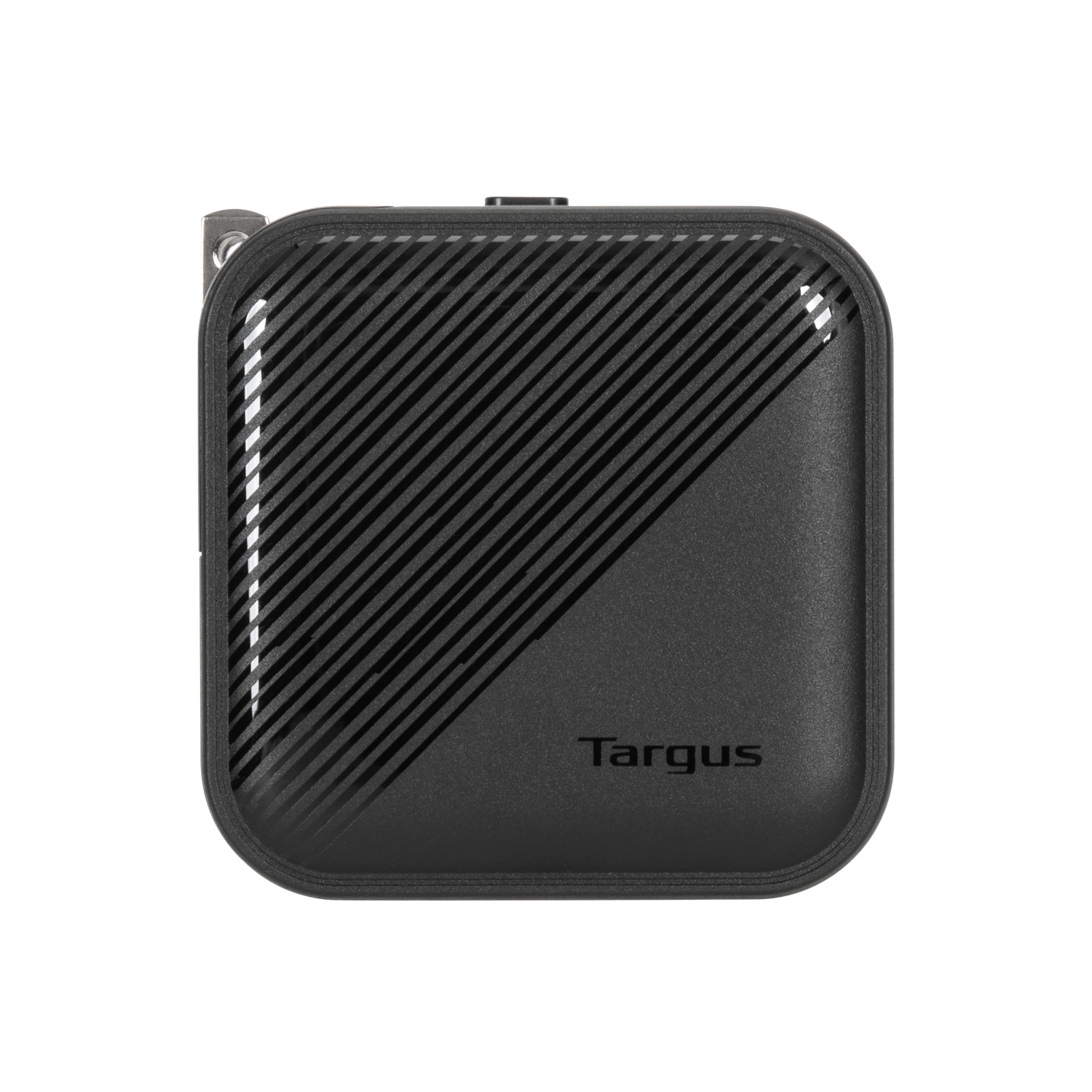 Targus 65W GaN Wall Charger w/1×USB-C, 1×USB-A ports; 4 travel plugs