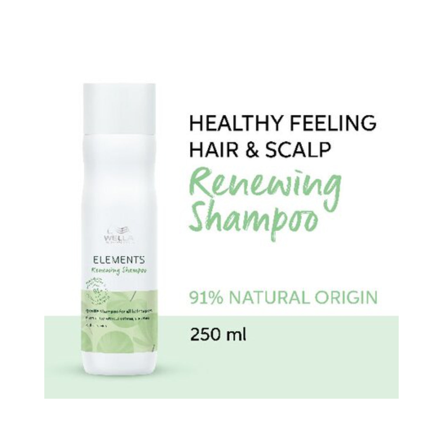 Shampoing Wella Elements, 250 ml