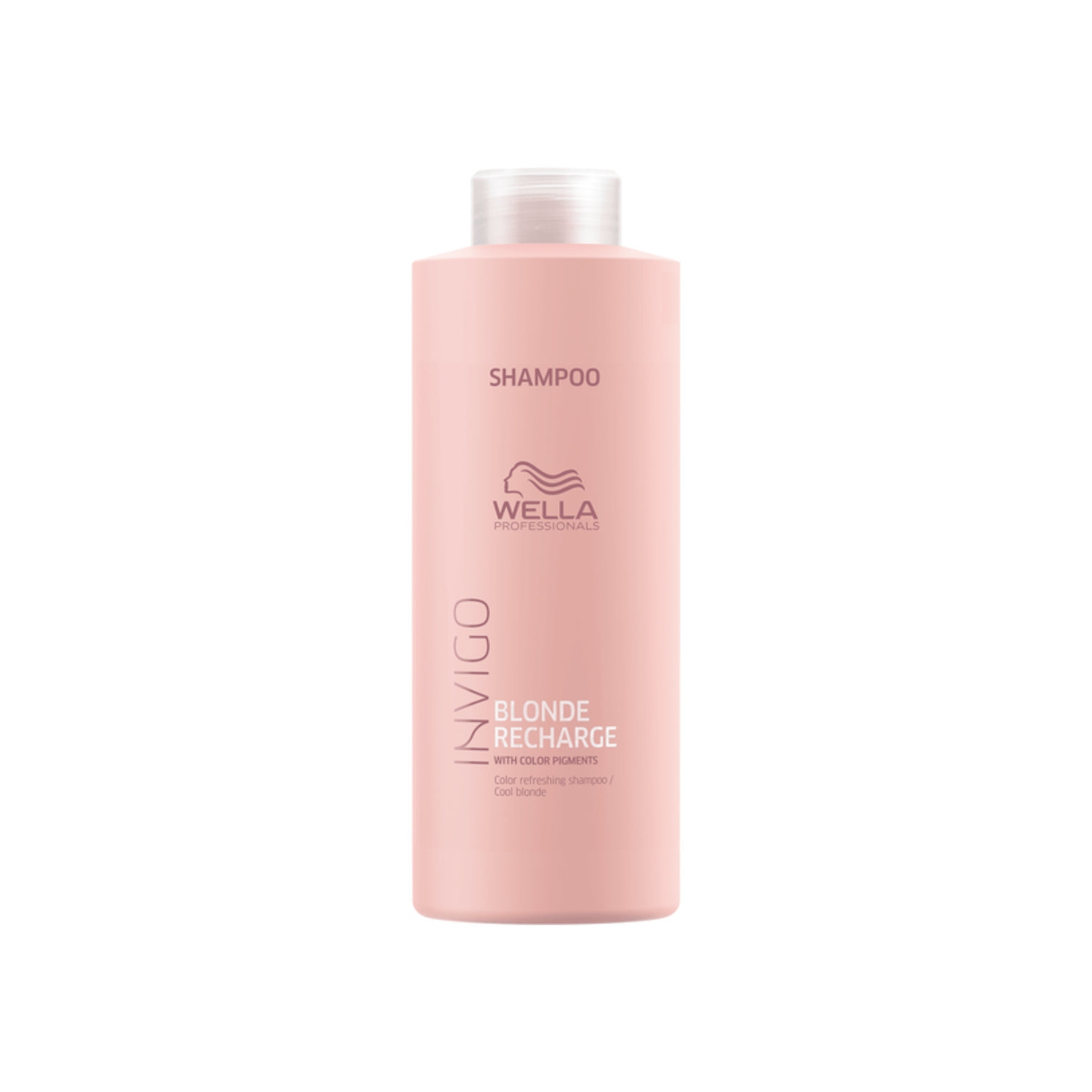 Wella INVIGO Blonde Recharge Color Refreshing Shampoo for Cool Blondes, 1L