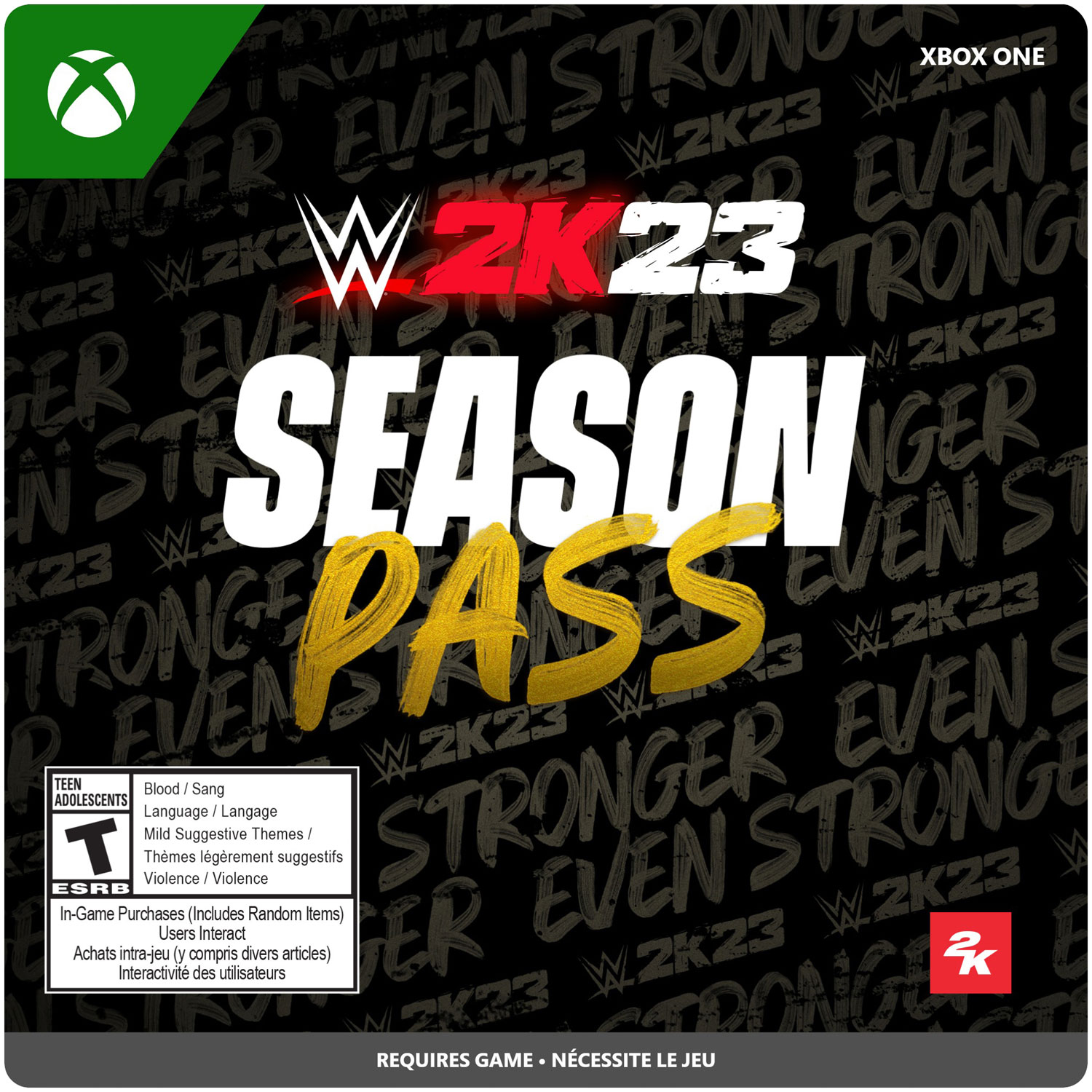 WWE 2K23: Season Pass (Xbox One) - Digital Download