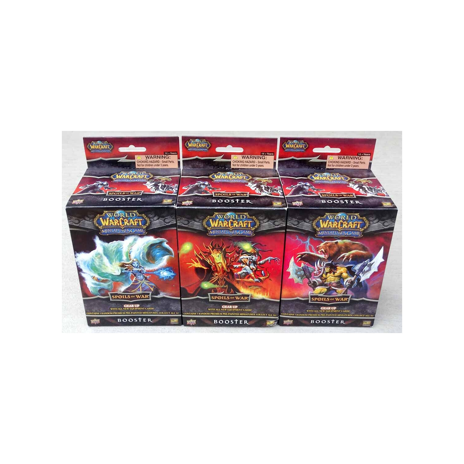 World of Warcraft Miniatures Core Set - 3 Booster Boxes (set of 3)