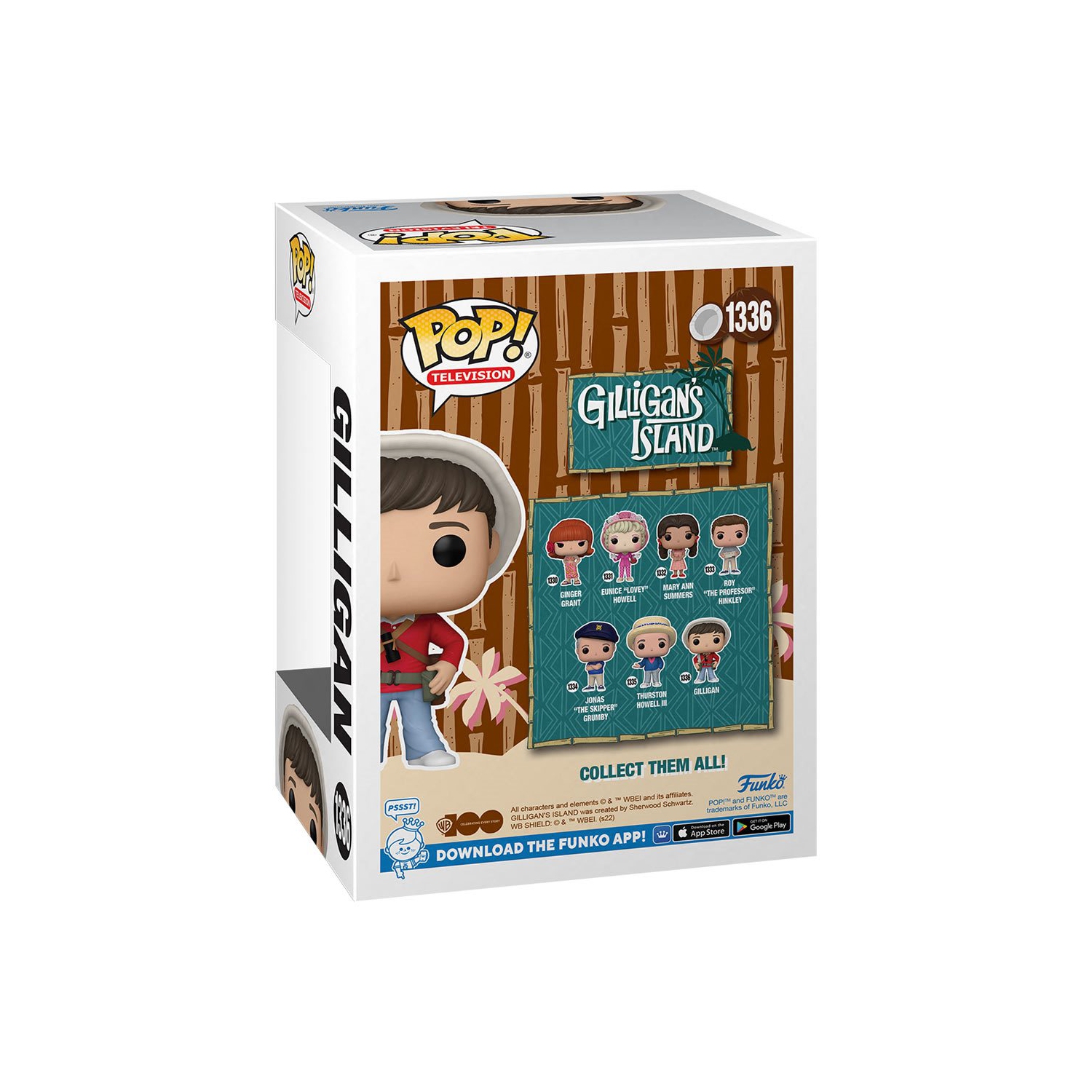 Funko Pop! Gilligan Gilligan's Island #1336
