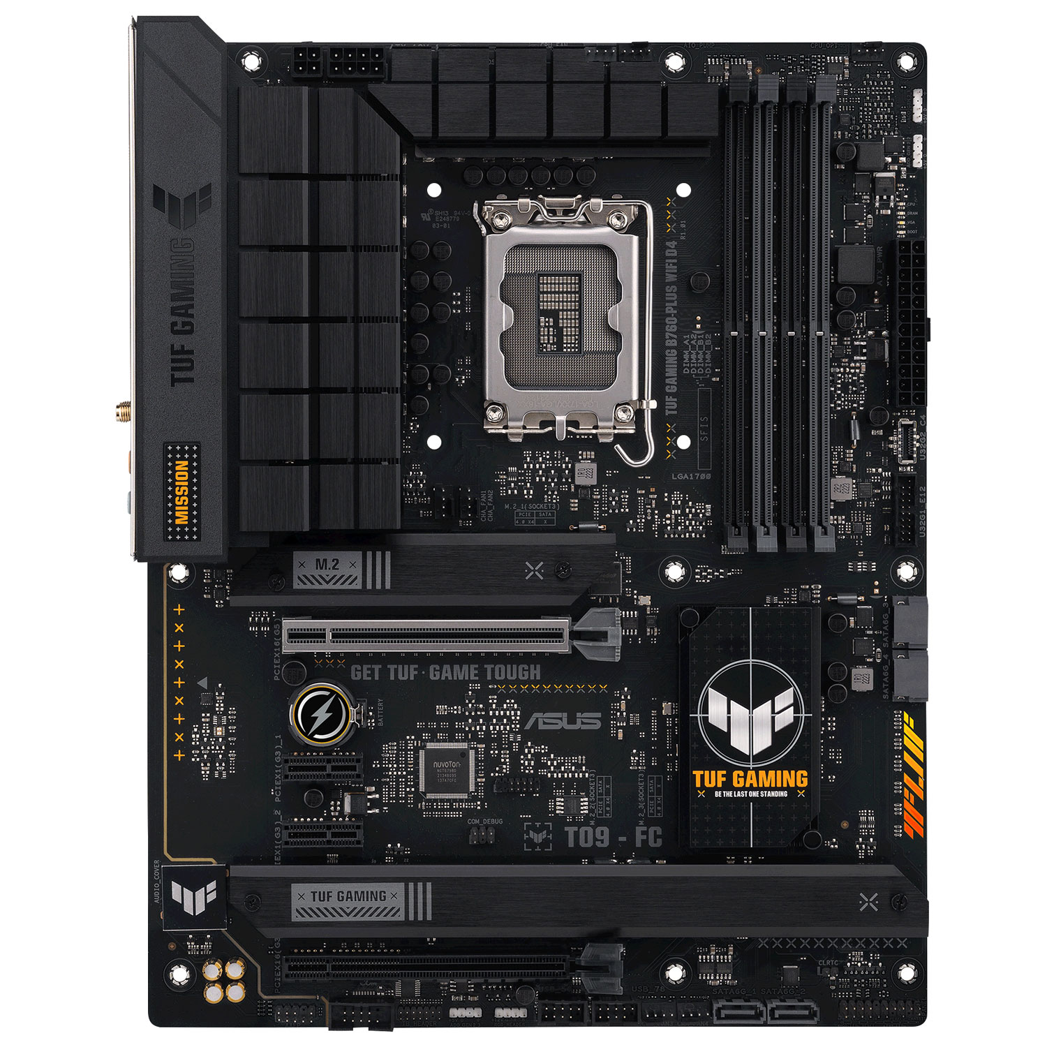 ASUS TUF Gaming B760-Plus Wi-Fi D4 ATX DDR4 Motherboard for 12