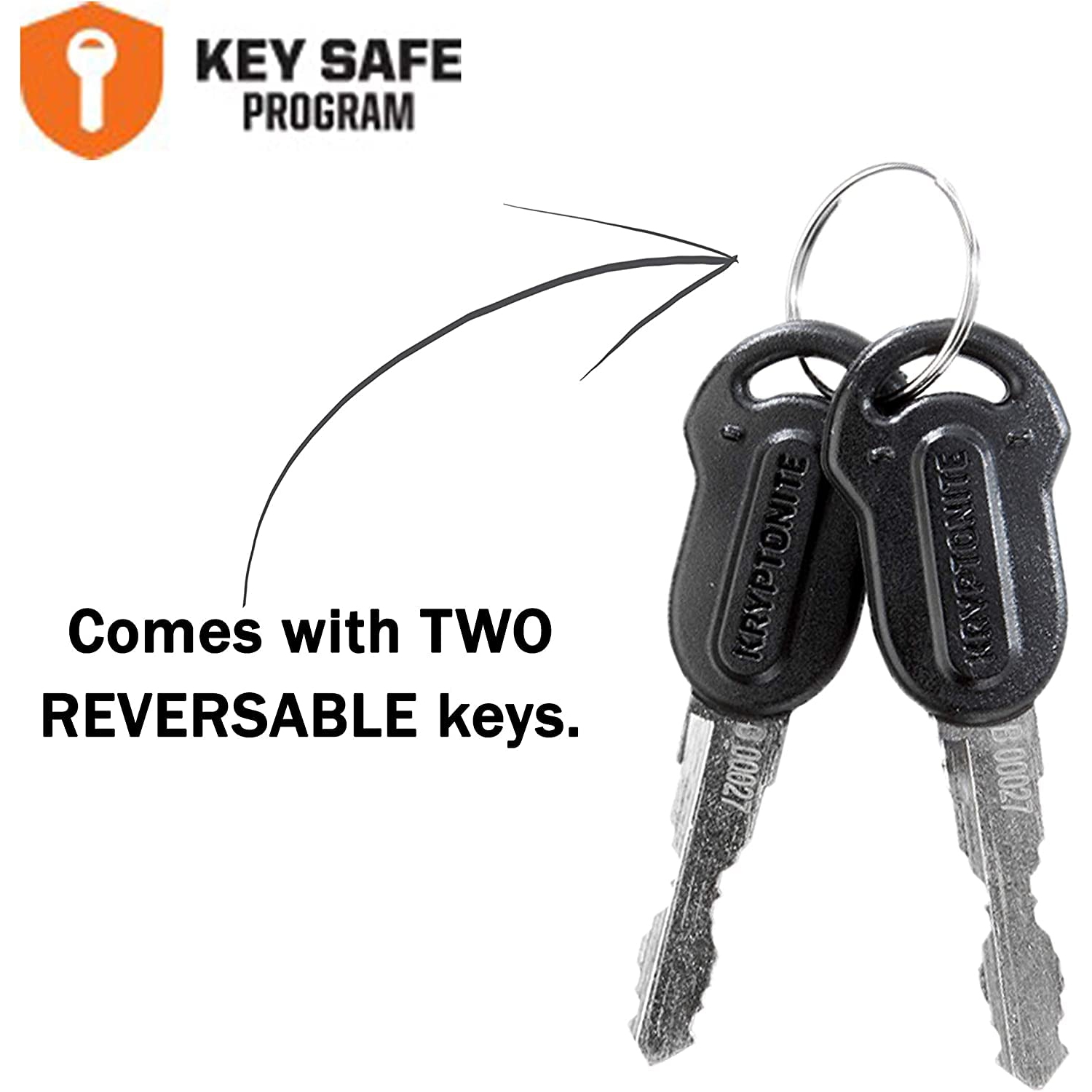 KRYPTONITE : KRYPTOFLEX 1518 KEY CABLE LOCK : BLACK/GREY : 15MM X 180CM