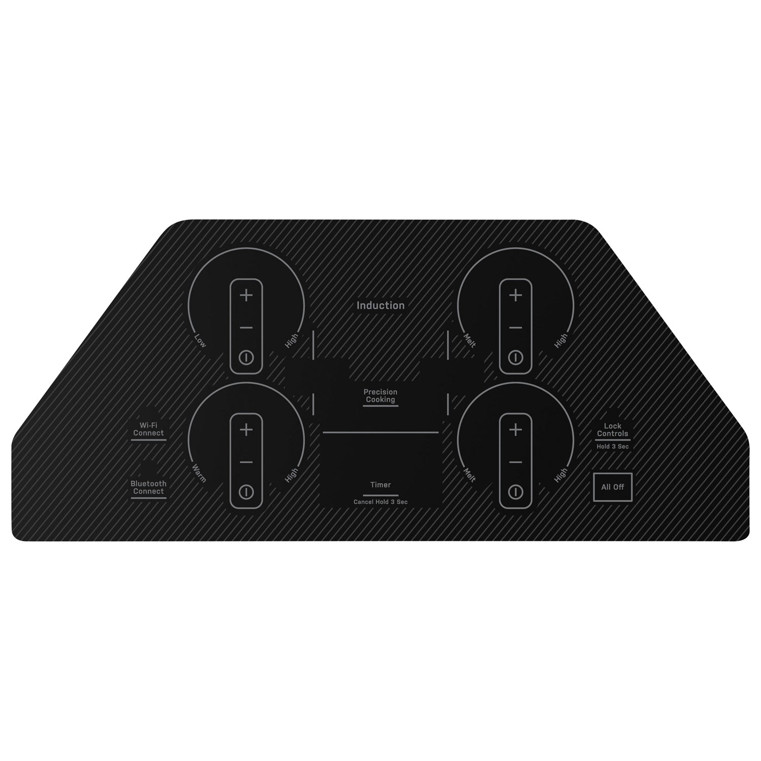 GE Profile 30" 4-Element Induction Cooktop - Black