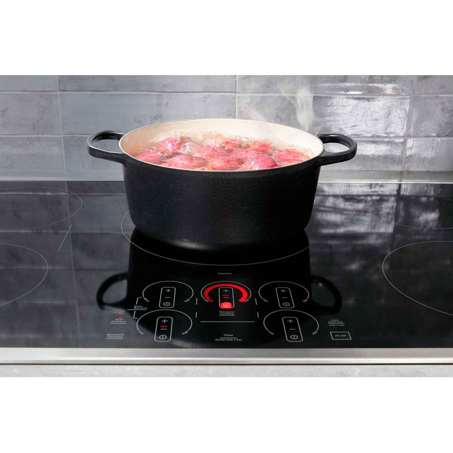GE Profile 30" 4-Element Induction Cooktop - Black