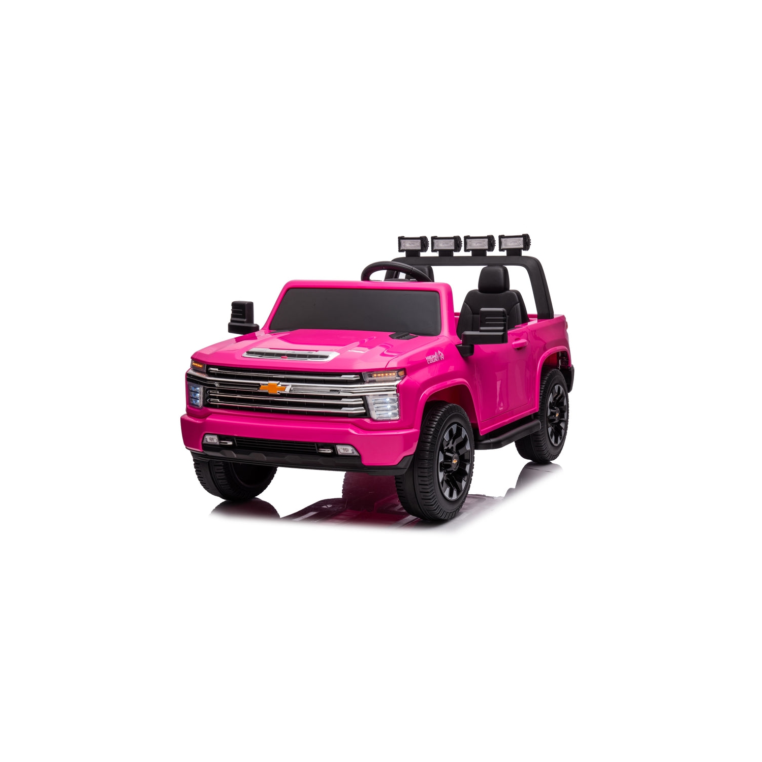24V 4x4 Chevrolet Silverado 2 Seater Ride on Truck for Kids