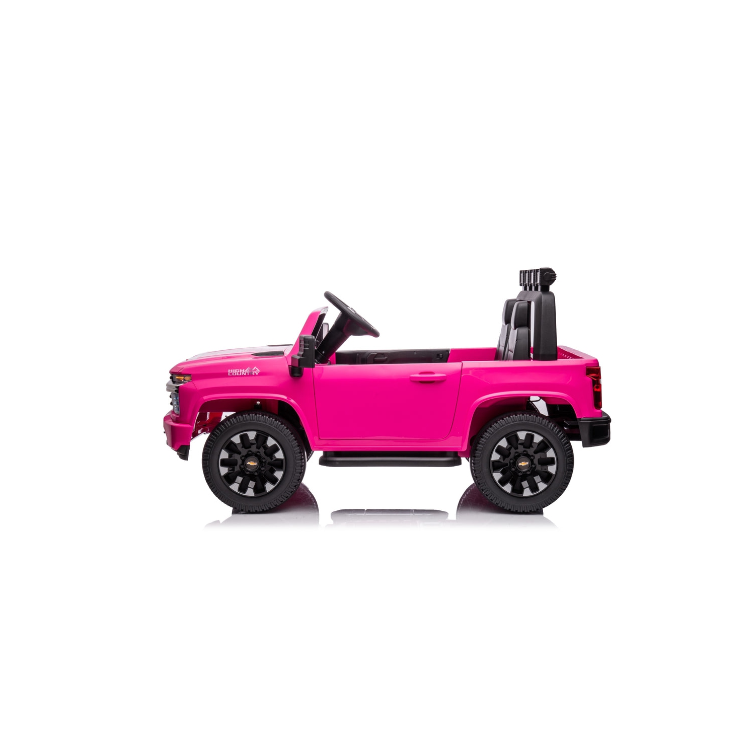 24V 4x4 Chevrolet Silverado 2 Seater Ride on Truck for Kids