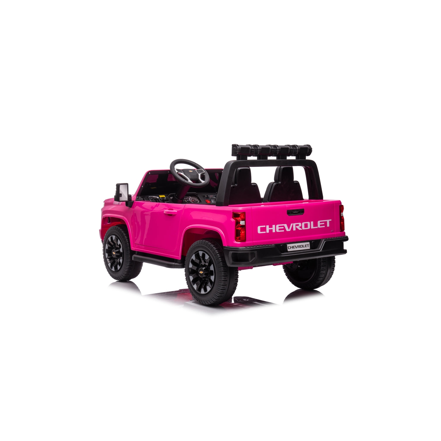 24V 4x4 Chevrolet Silverado 2 Seater Ride on Truck for Kids