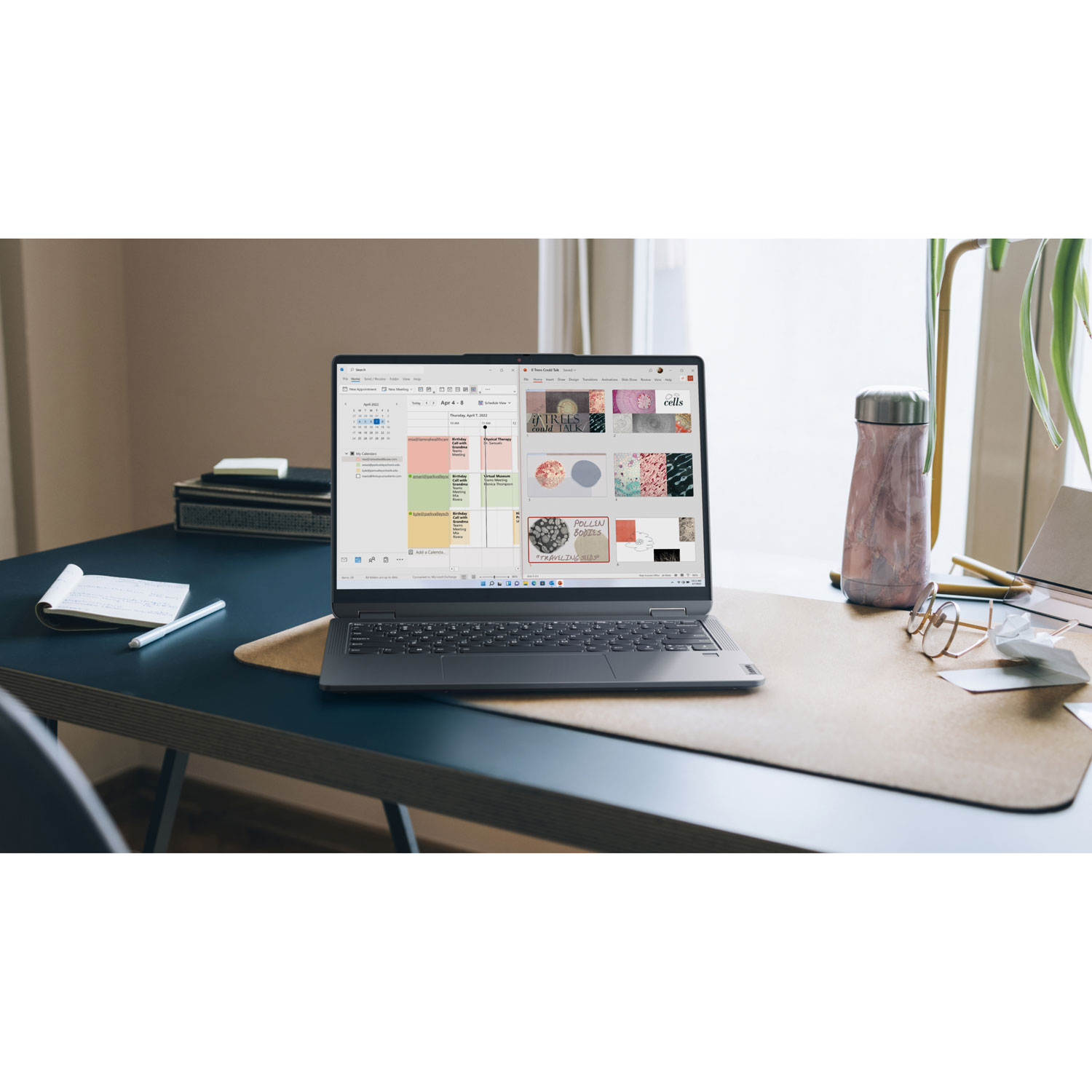 Portable IdeaPad Flex 5i 2-en-1 TS 16 po de Lenovo - Bleu abyssal