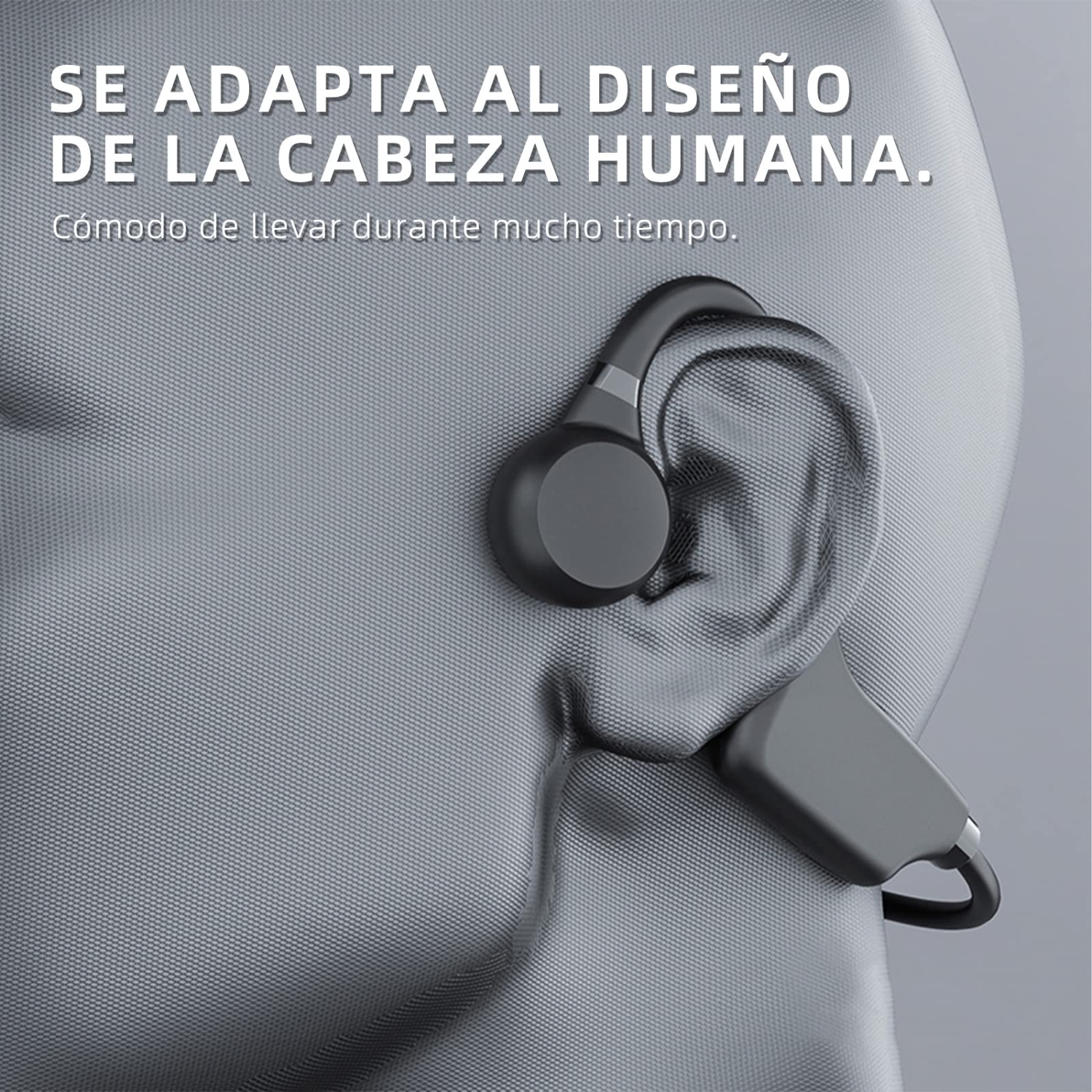 Open Bluetooth Bone Conduction Headphones - Bone Conduction Headphones Bluetooth Wireless - Support TF Card - Sports Headphones Lightweight Sweat