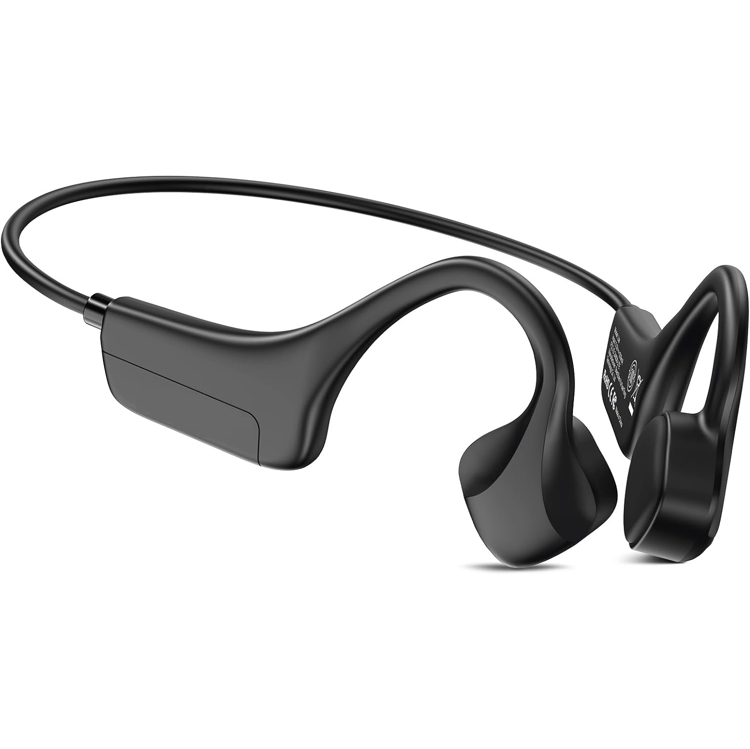Bone Conduction Headphones Bluetooth Wireless, Open Ear Headphones with Built-in Mic,Sweat Resistant Sports Earphones for Running and Workouts