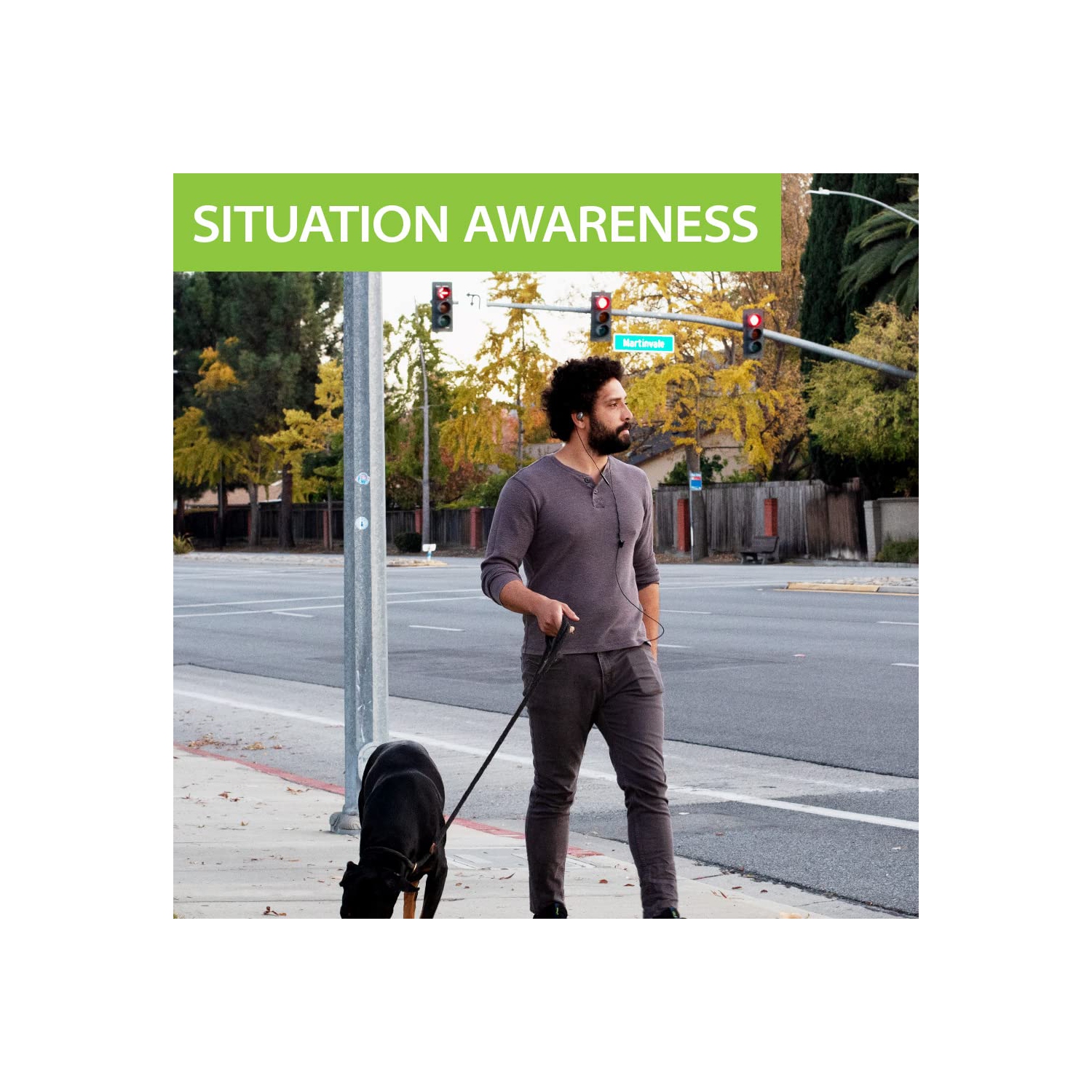 USB C Wired Open-Ear Earphones & Microphone with in-Line Controls & Over-Ear Hooks, Headphones Compatible with Samsung, LG, Google, OnePlus, and