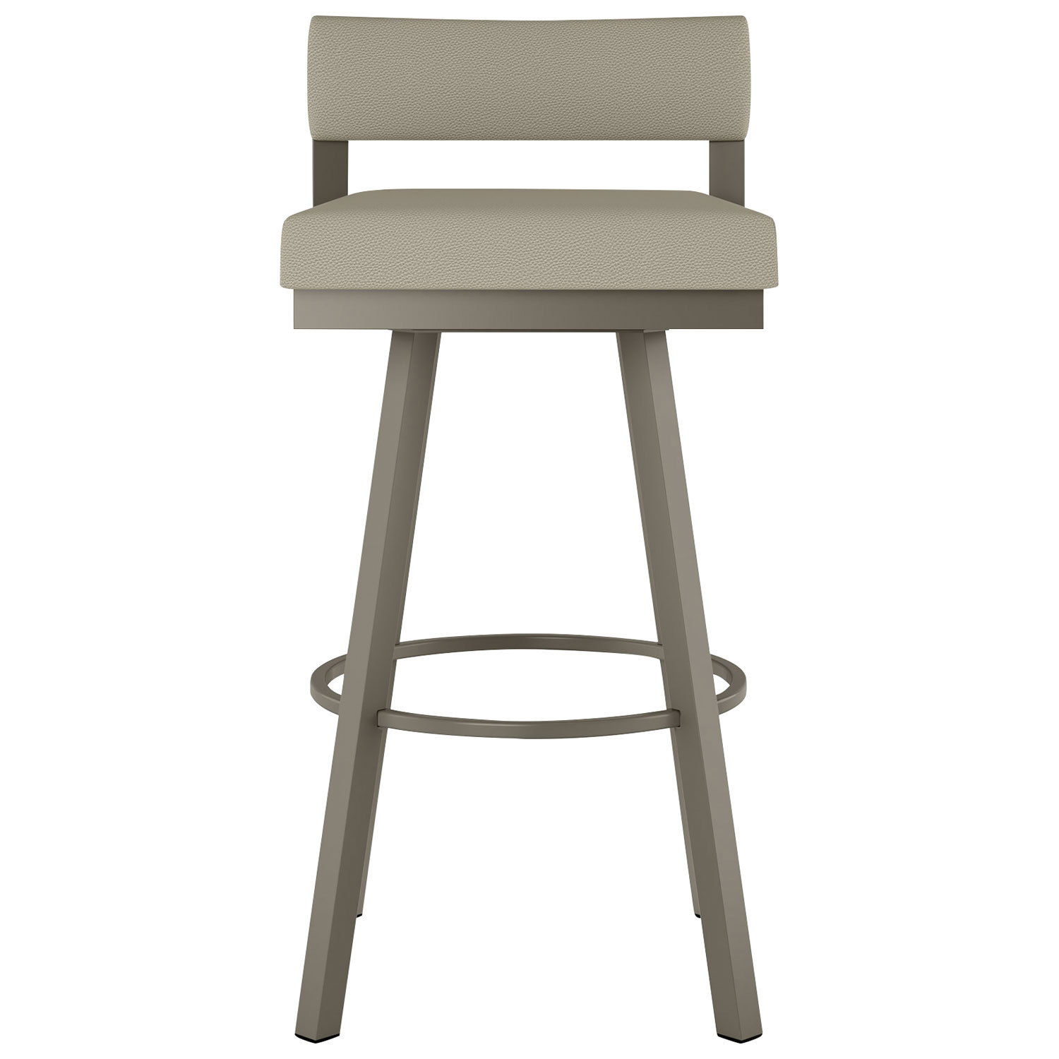 Travis Contemporary Counter Height Barstool - Greige/Grey