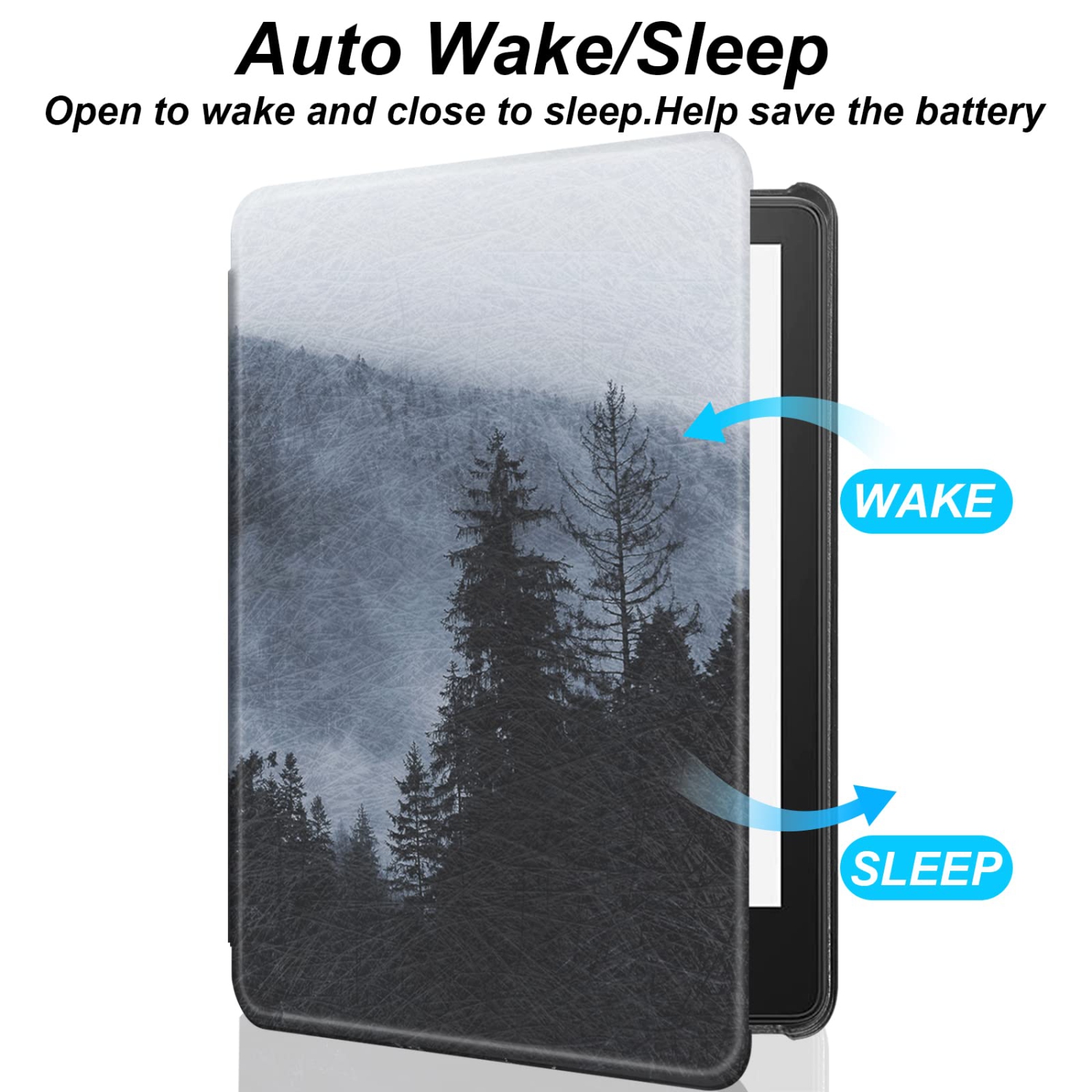 Case for 6.8” Kindle Paperwhite 11th Generation 2021- Premium Lightweight Book Cover with Auto Wake/Sleep for Amazon Kindle Paperwhite 2021 Signature