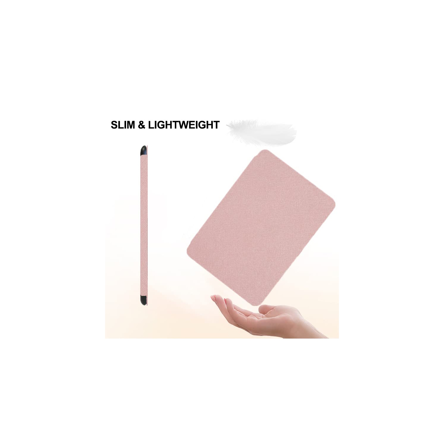 Grand Sky Case for Kindle Paperwhite 6.8" 2021, Ultra Lightweight Slim PU Leather Protective Cover with Smart Auto Wake/Sleep