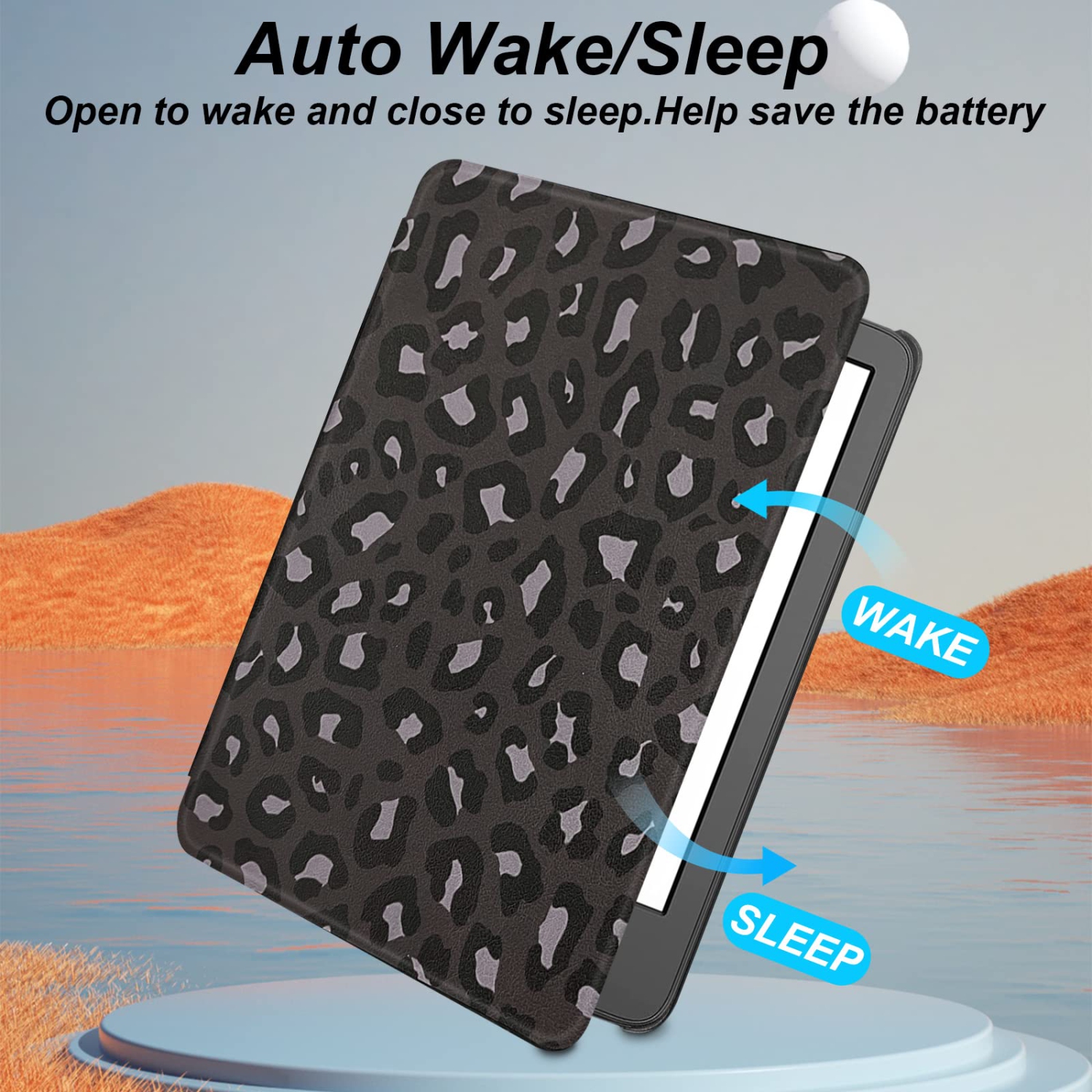 Case for 6.8” Kindle Paperwhite 11th Generation 2021- Premium Lightweight Book Cover with Auto Wake/Sleep for Amazon Kindle Paperwhite 2021 Signature