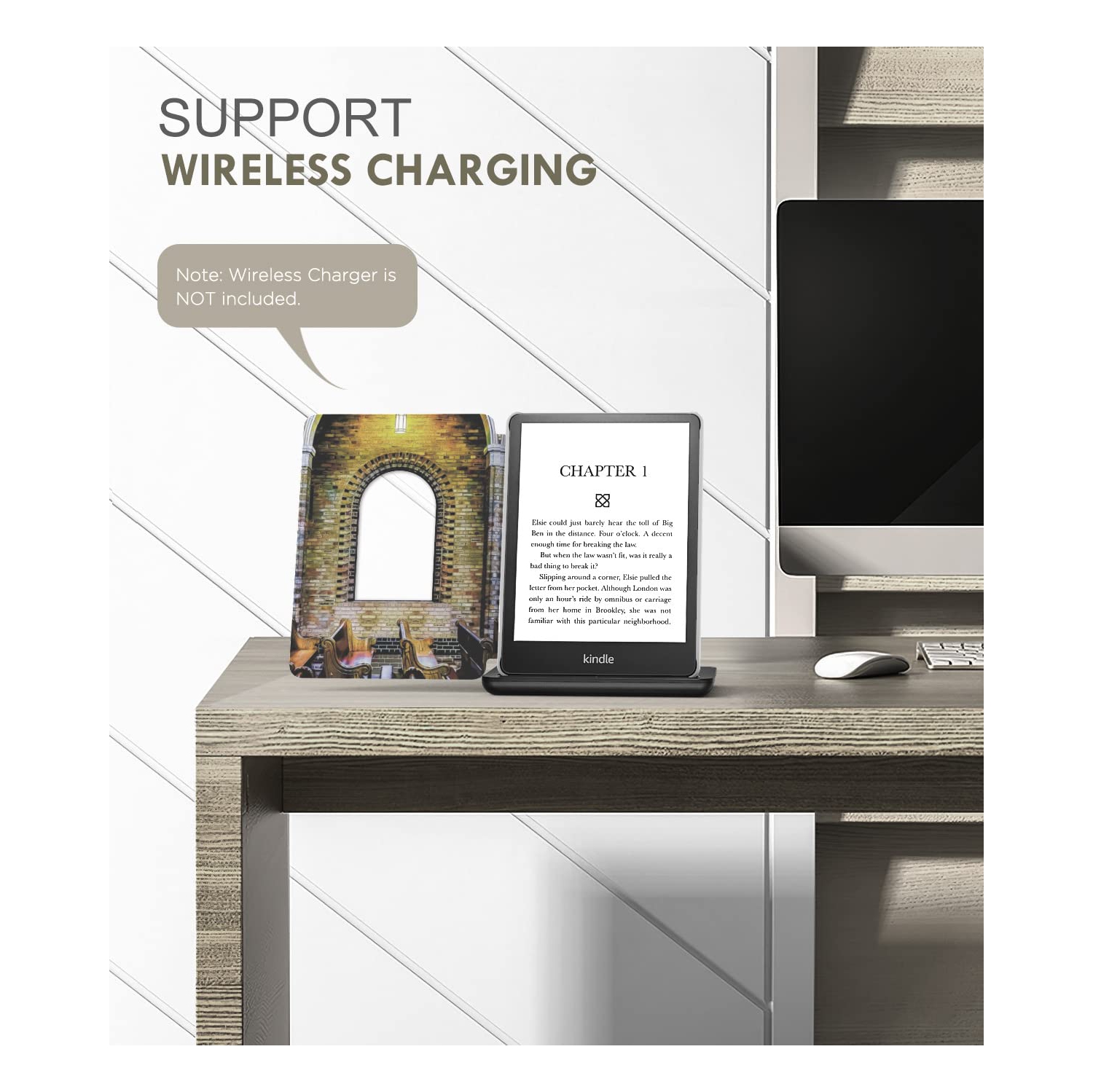 Case for 6.8" Kindle Paperwhite and Kindle Paperwhite Signature Edition, Light Shell Cover with Auto Wake/Sleep for Kindle Paperwhite 2021 E-Reader,