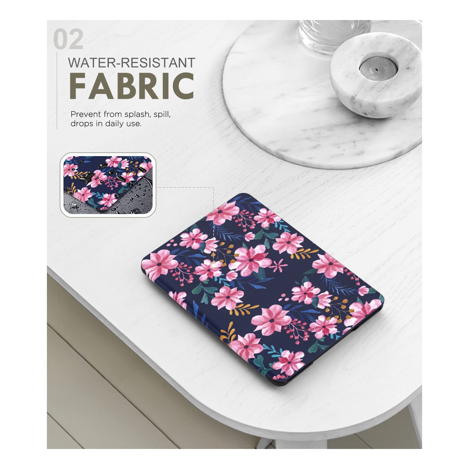 Case for 6.8" Kindle Paperwhite and Kindle Paperwhite Signature Edition, Light Shell Cover with Auto Wake/Sleep for Kindle Paperwhite 2021 E-Reader,