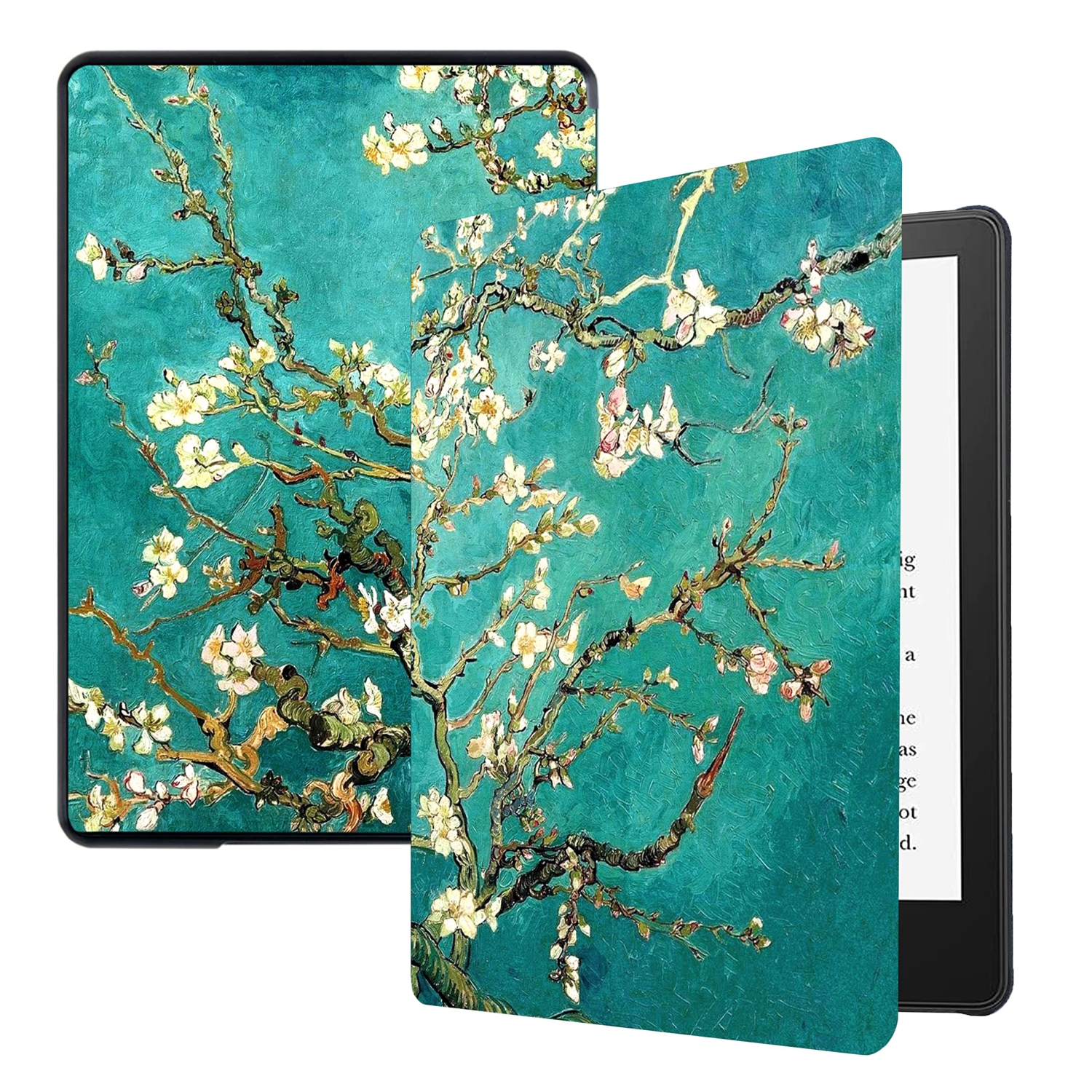 Case for Kindle Paperwhite 6.8" 2021, Ultra Lightweight Slim PU Leather Protective Cover with Smart Auto Wake/Sleep