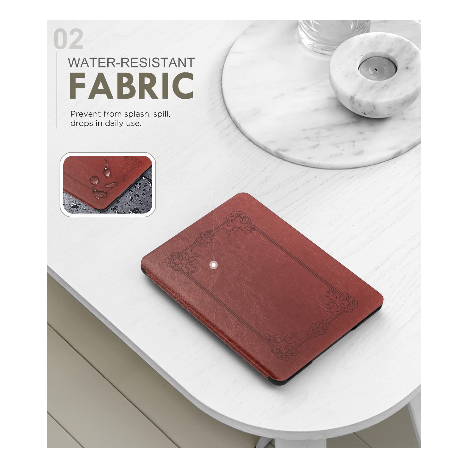 Case for 6.8" Kindle Paperwhite and Kindle Paperwhite Signature Edition, Light Shell Cover with Auto Wake/Sleep for Kindle Paperwhite 2021 E-Reader,