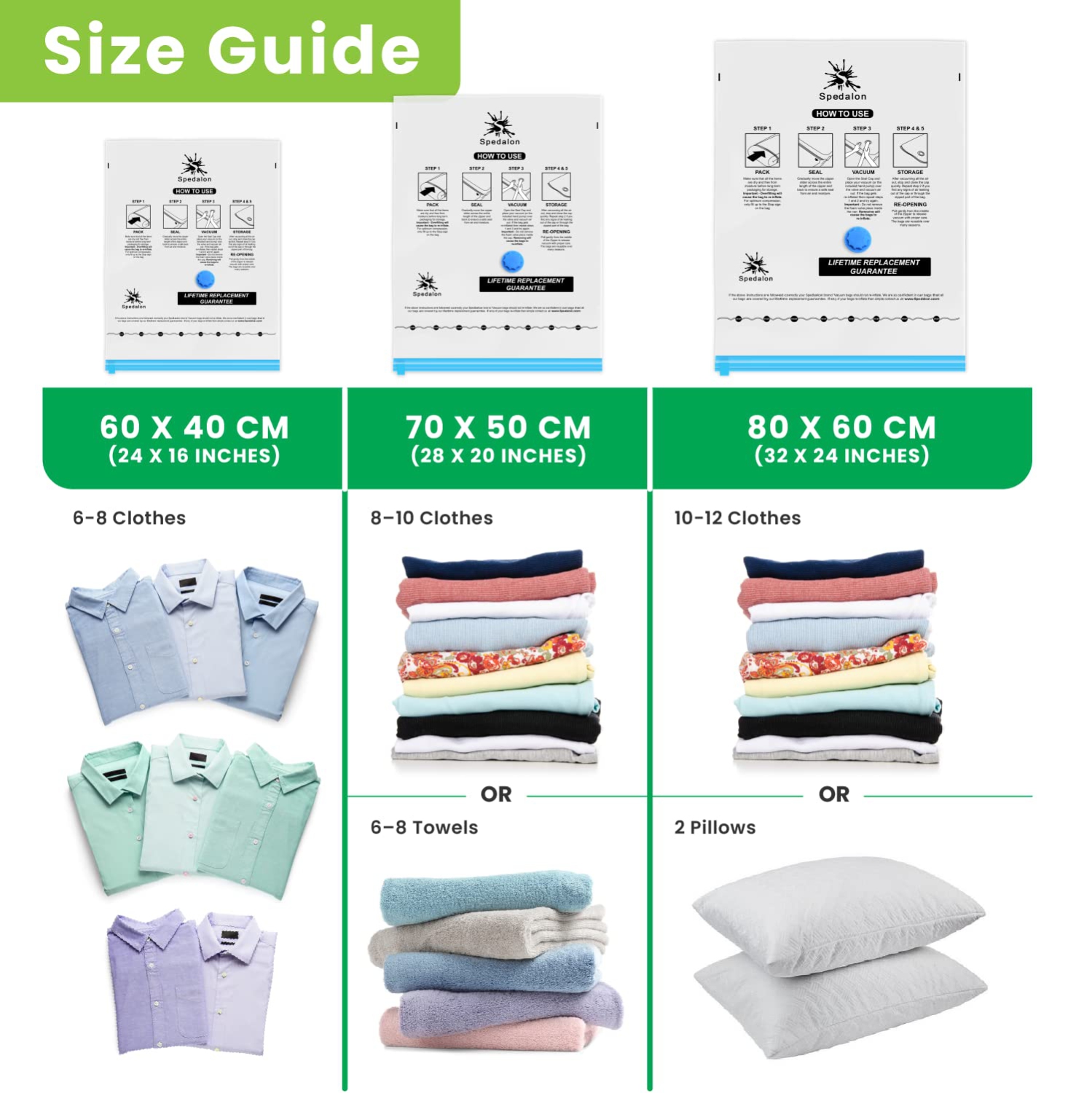 Vacuum Storage Bags - Pack of 9 Reusable with Free Hand Pump for Travel Packing. Best Sealer Bags for Clothes, Duvets, Bedding, Pillows, Blankets, Cu