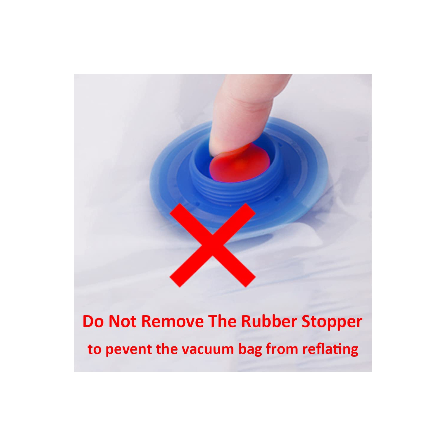 Vacuum Storage Bags, 10 Pack Reusable Space Bags with Free Hand Pump, Vaccumed Sealer Clothes Bags to Save 80% More Space for Pillows Clothes Duvets