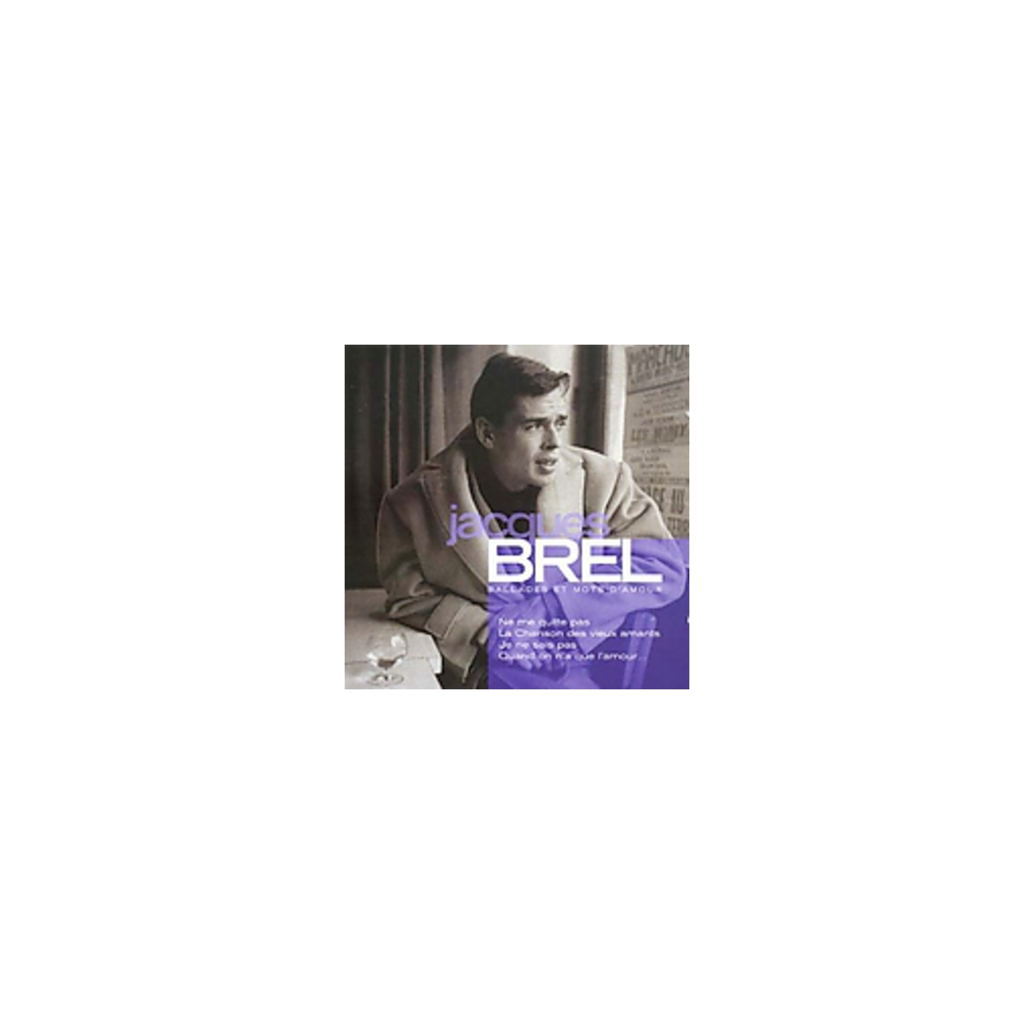 Jacques Brel - Ballades Et Mots D'amour [COMPACT DISCS] France - Import
