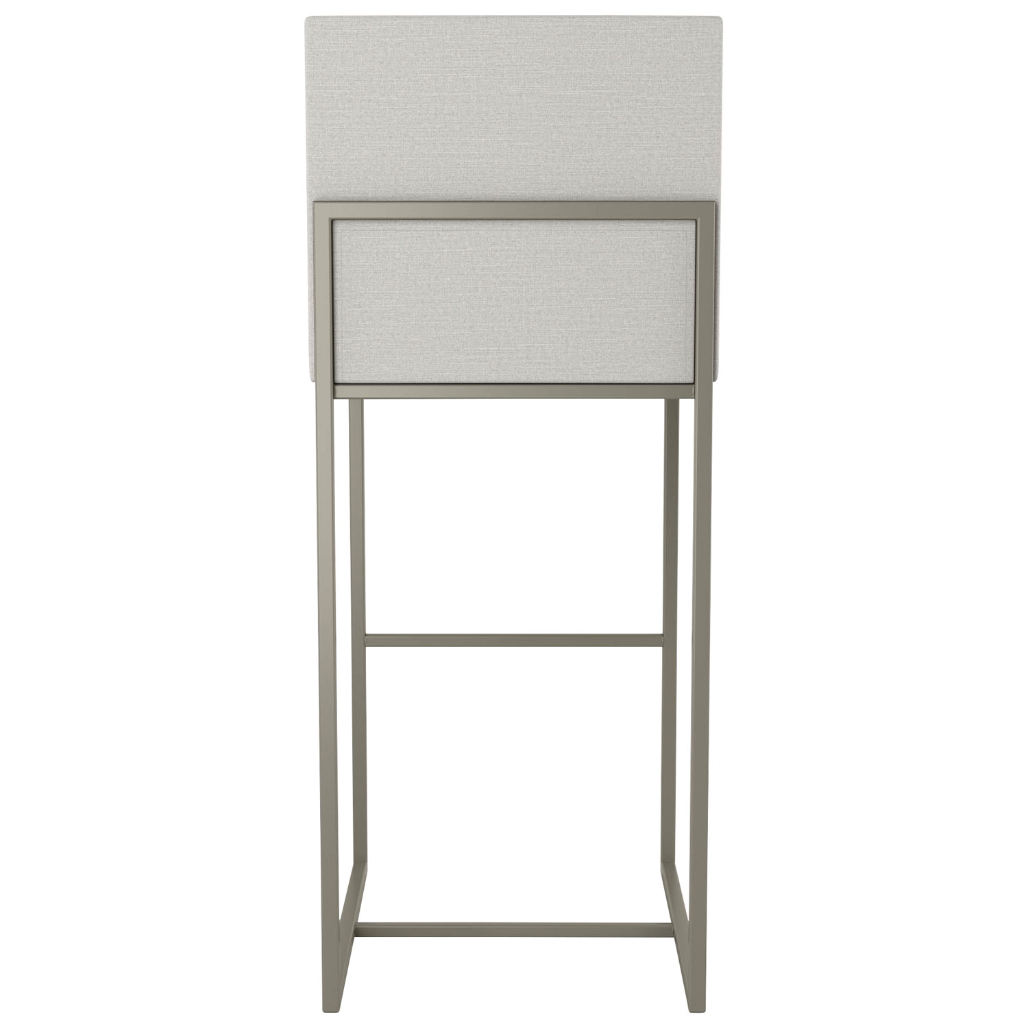 Derry Traditional Bar Height Barstool - Light Grey/Grey