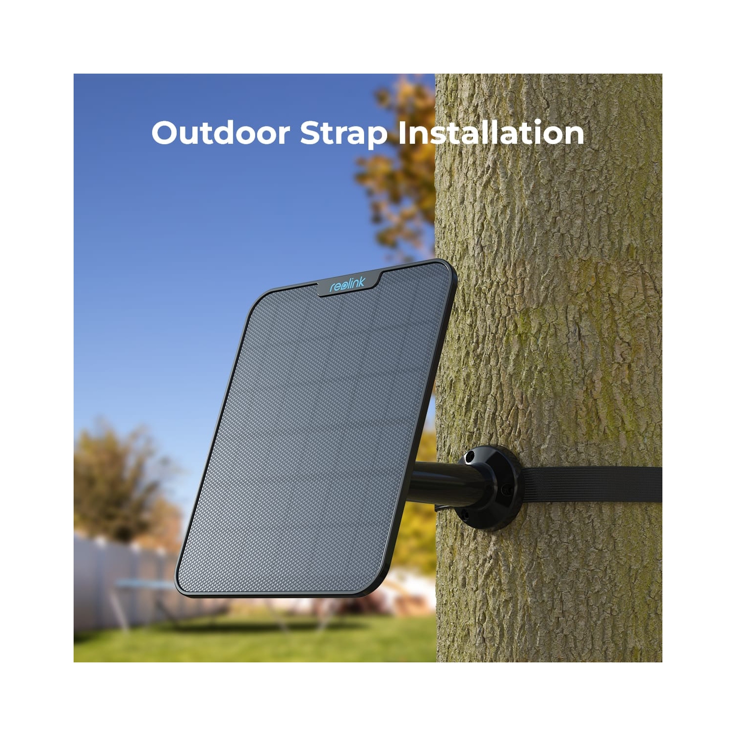 Panneau solaire 2 de Reolink pour TrackMix de Reolink, TrackMix LTE de Reolink, Duo 2 de Reolink, Duo 2 LTE de Reolink et PT Ultra d’Argus | Blanc