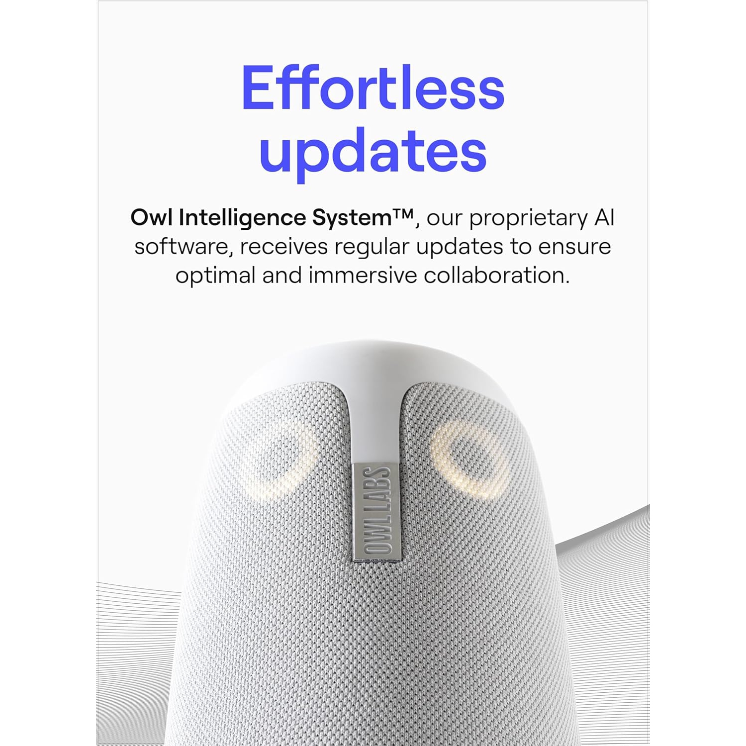 Owl Labs Meeting Owl 3 Huddle Camera and Speaker-