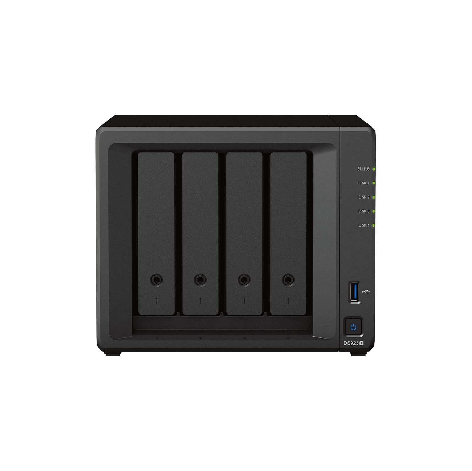 Synology DiskStation DS923+ AMD Ryzen R1600CPU搭載多機能4ベイNASサーバー DS923+ Synology DS923+ PLUS 4G NAS 4-Bay DiskStation Network Cloud