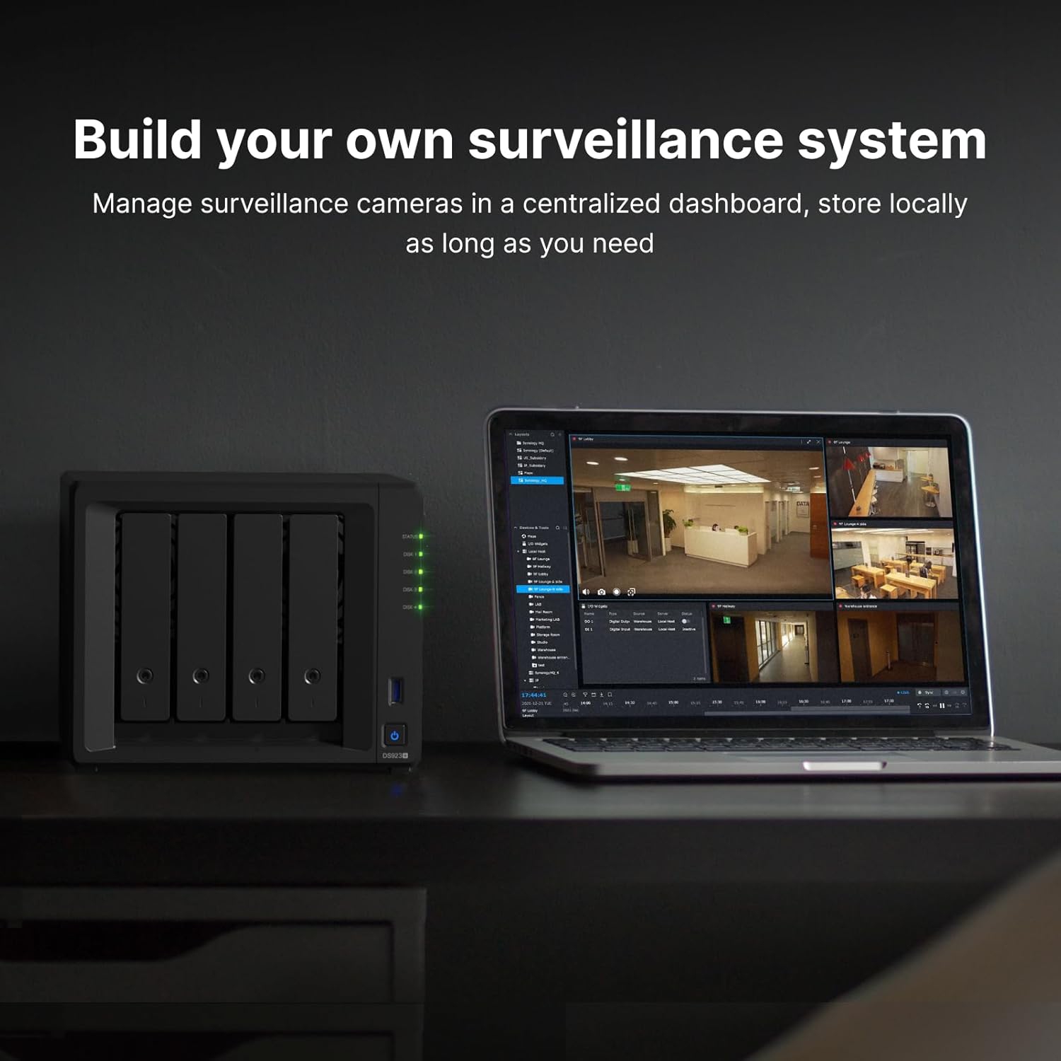 Système de stockage SAN/NAS DS923+ DiskStation DS923+ de Synology