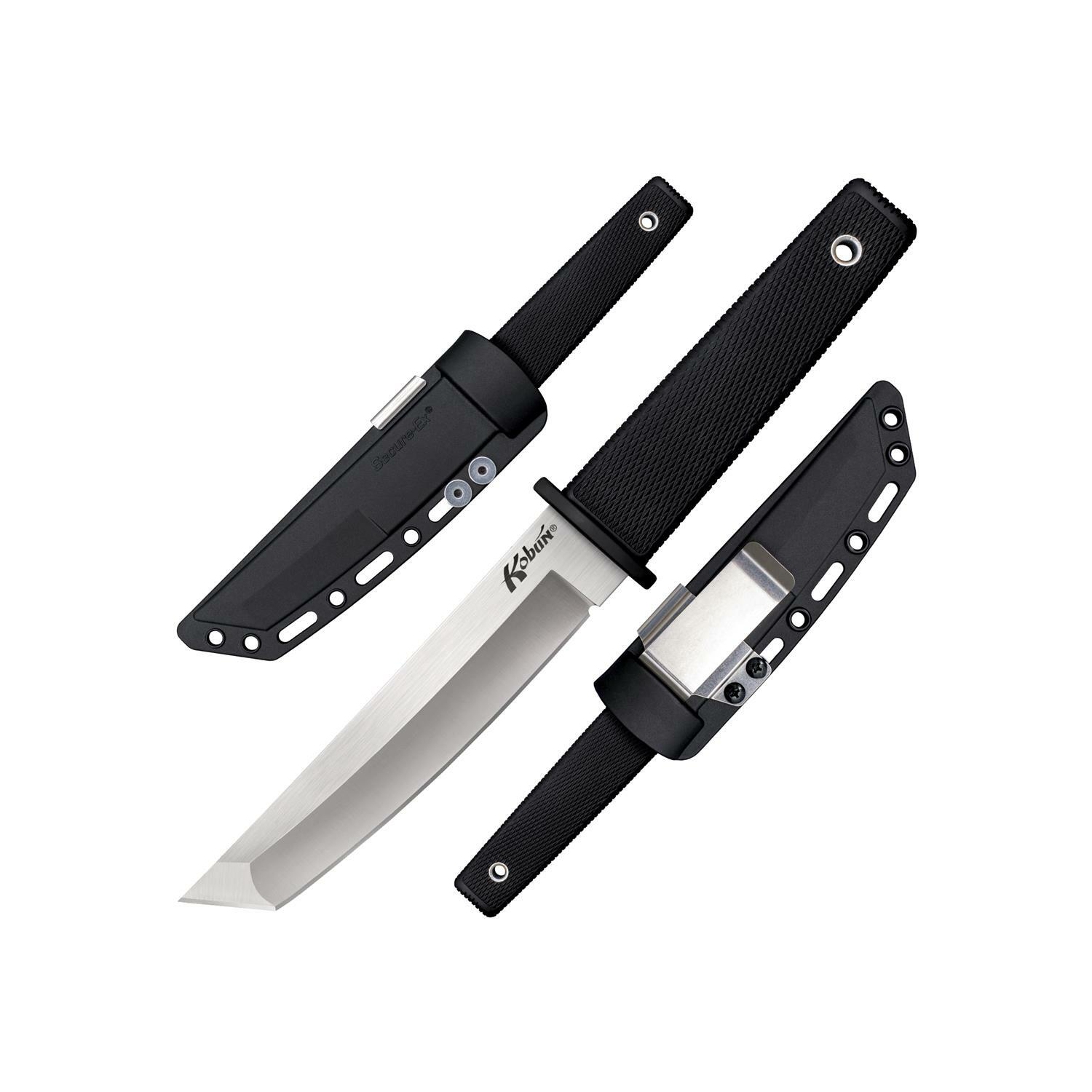 Couteau à lame fixe Kobun Tanto en acier froid CS-17T