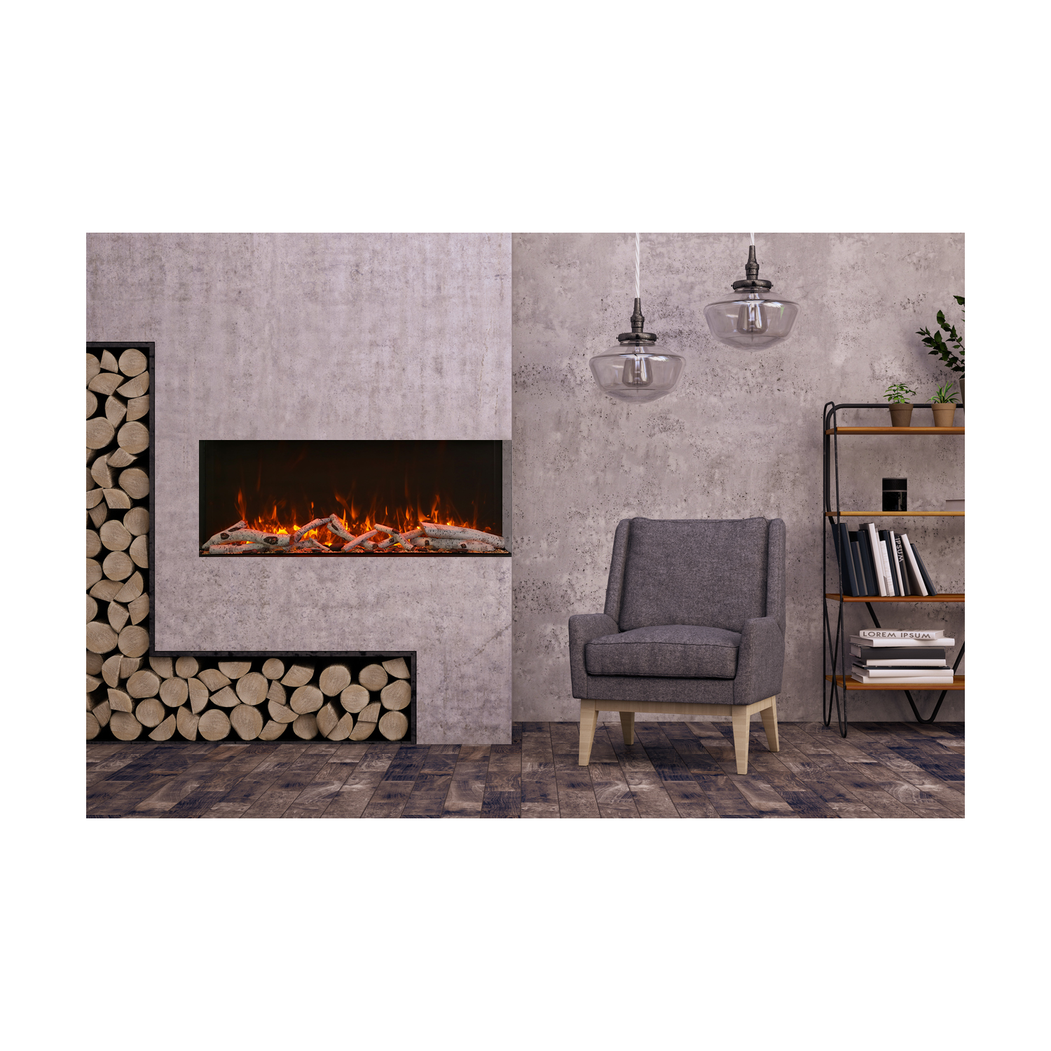 Tru View 40" XL XT Smart Electric Fireplace