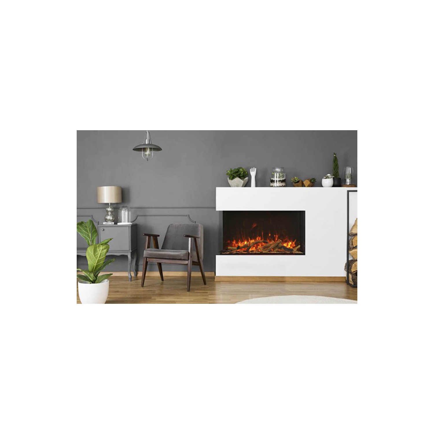 Foyer électrique intelligent de 50 po XL XT de Tru View