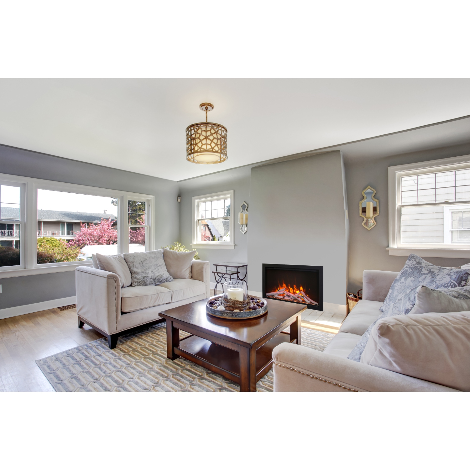 TRD 44" Bespoke Electric Fireplace