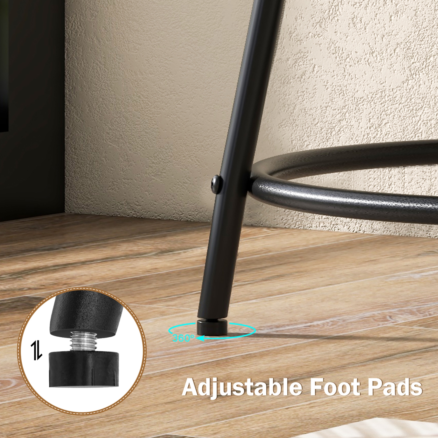 Gymax 2-Tier Side Table Compact Round Metal Frame Coffee Table w/ Open Shelf