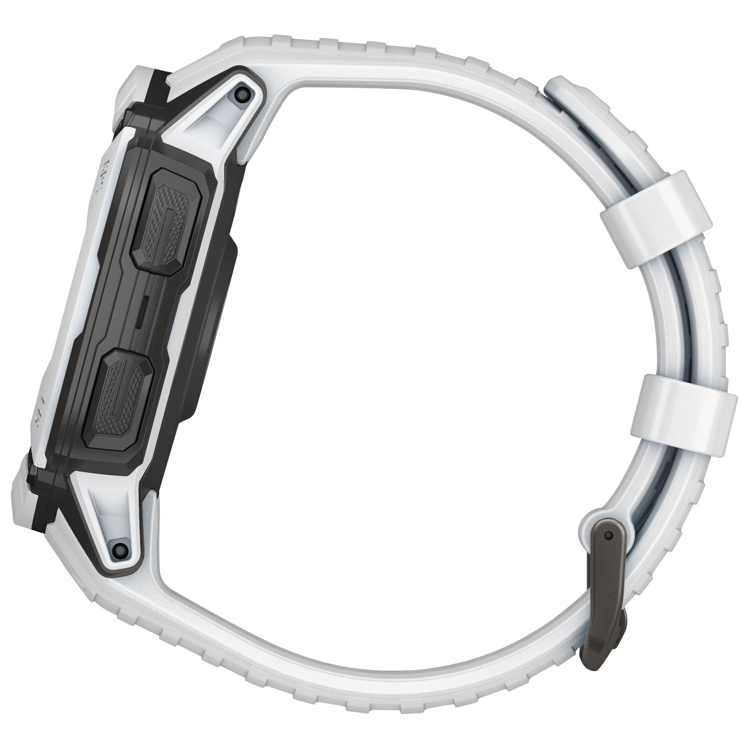 Montre intelligente multisport Bluetooth de 53 mm Instinct 2X Solar de Garmin - Blanc