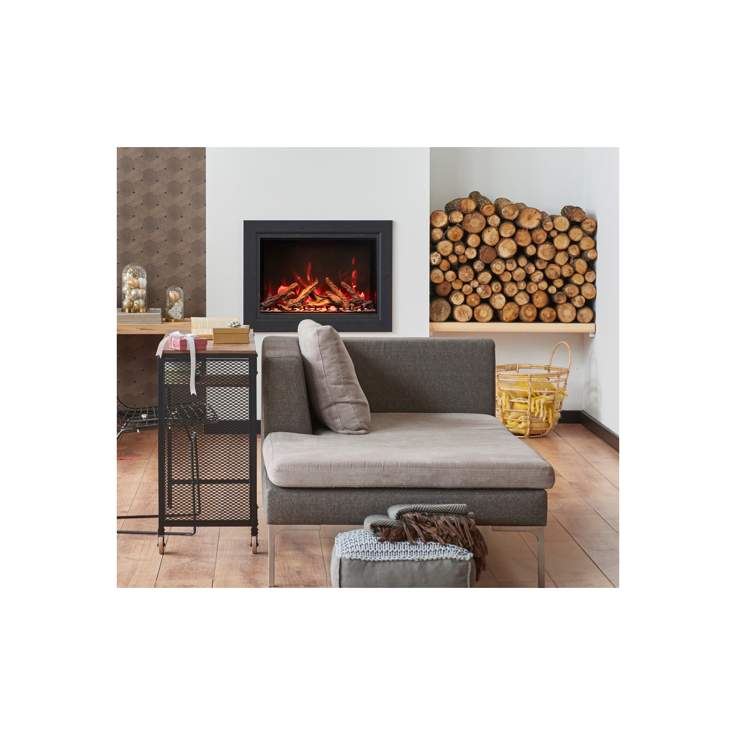 TRD 38" Electric Fireplace