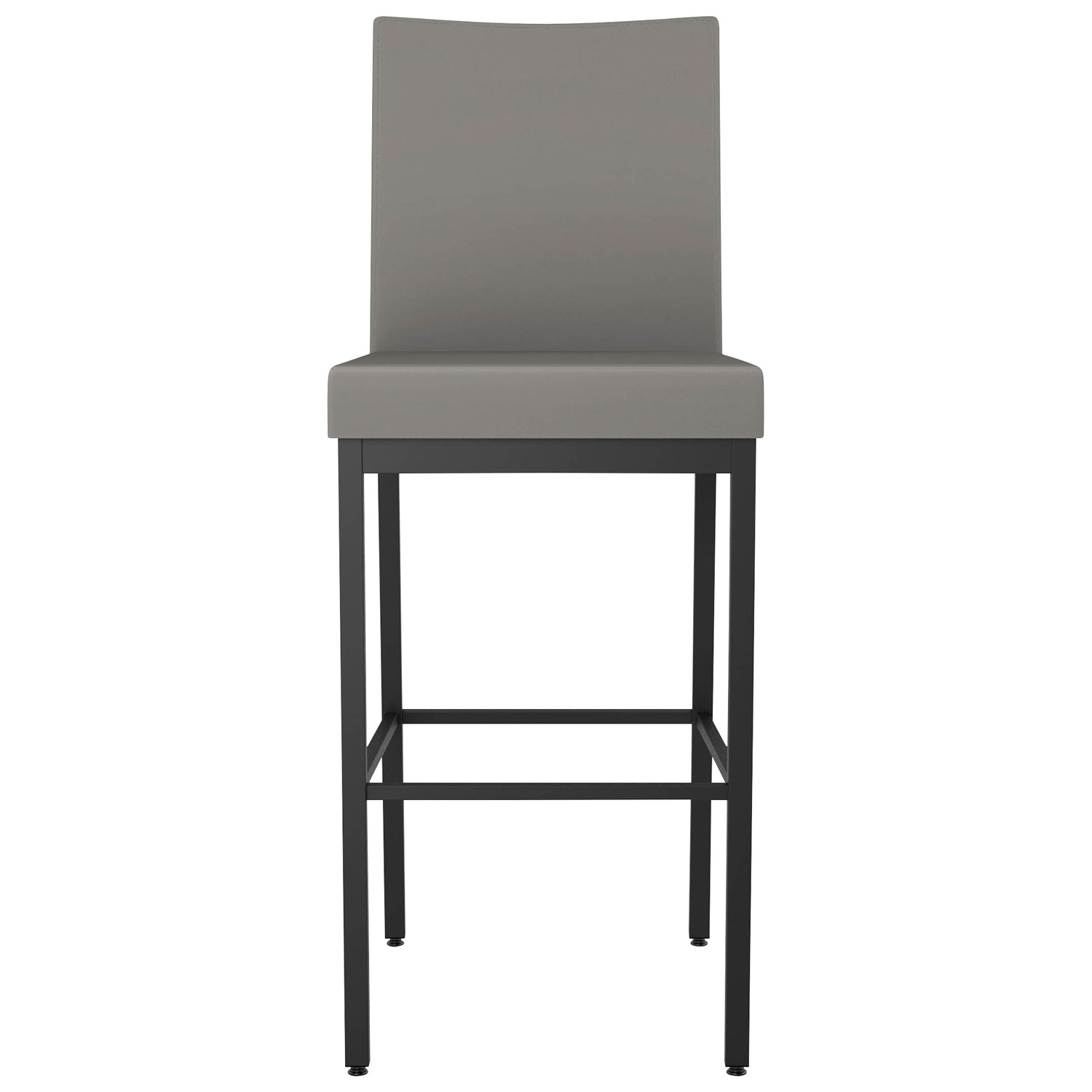 Perry Traditional Counter Height Barstool - Taupe Grey/Black