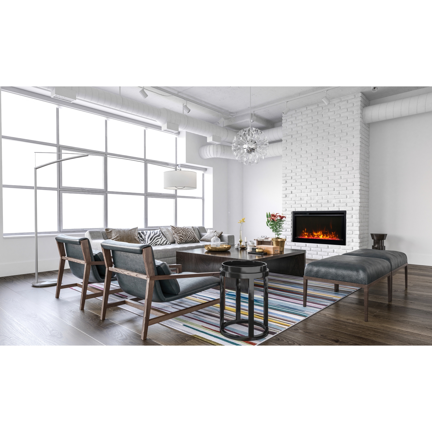 Foyer électrique ultramince TRD Xtra 30 po