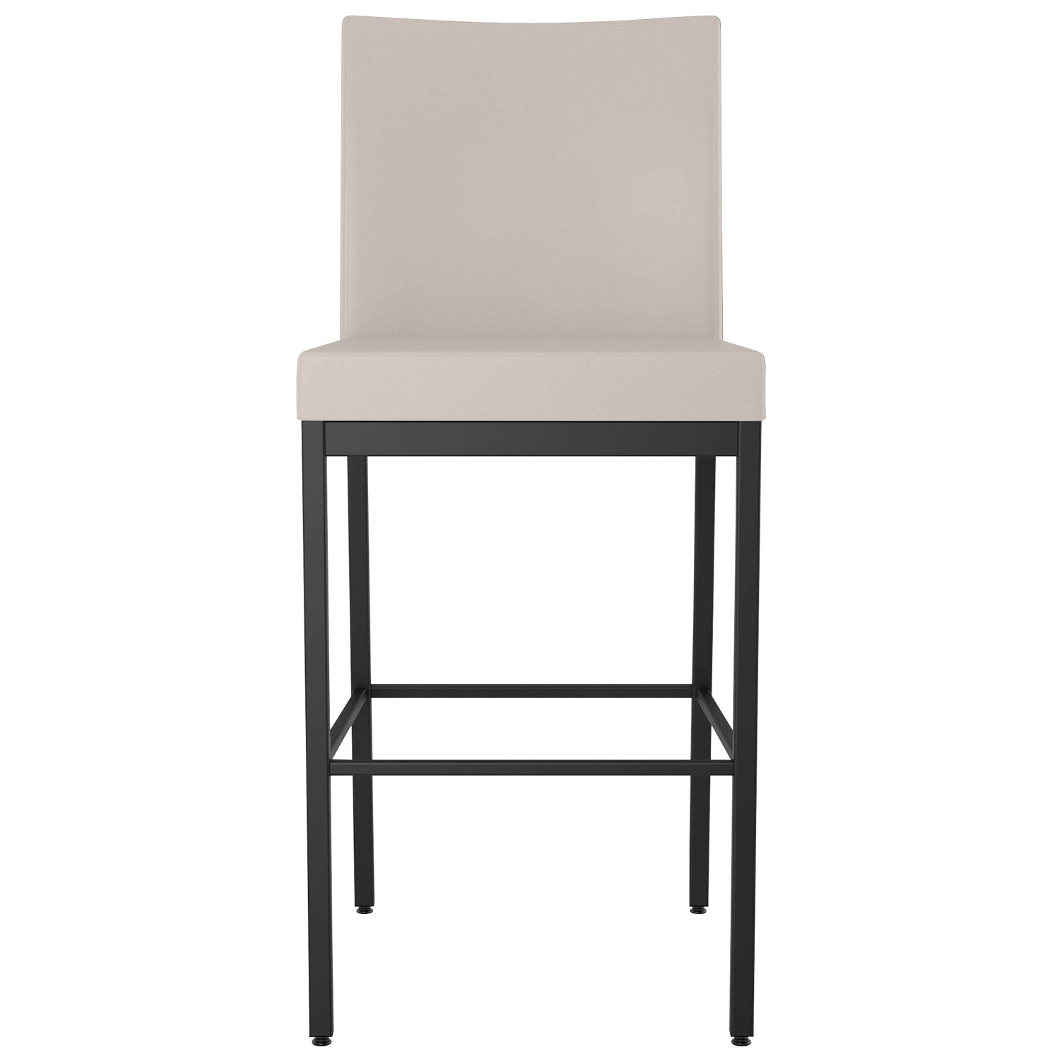 Perry Plus Traditional Counter Height Barstool - Cream/Black