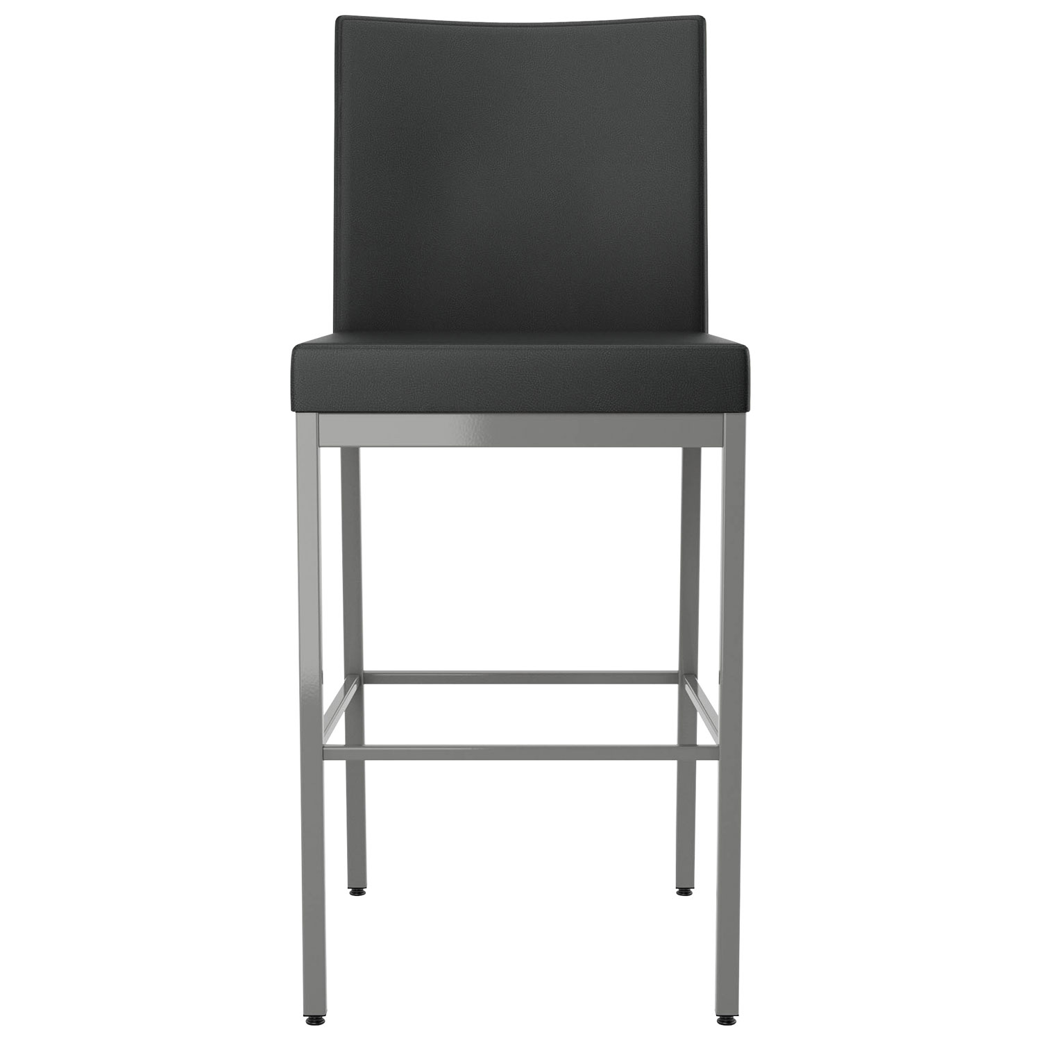 Perry Plus Traditional Counter Height Barstool - Black/Grey