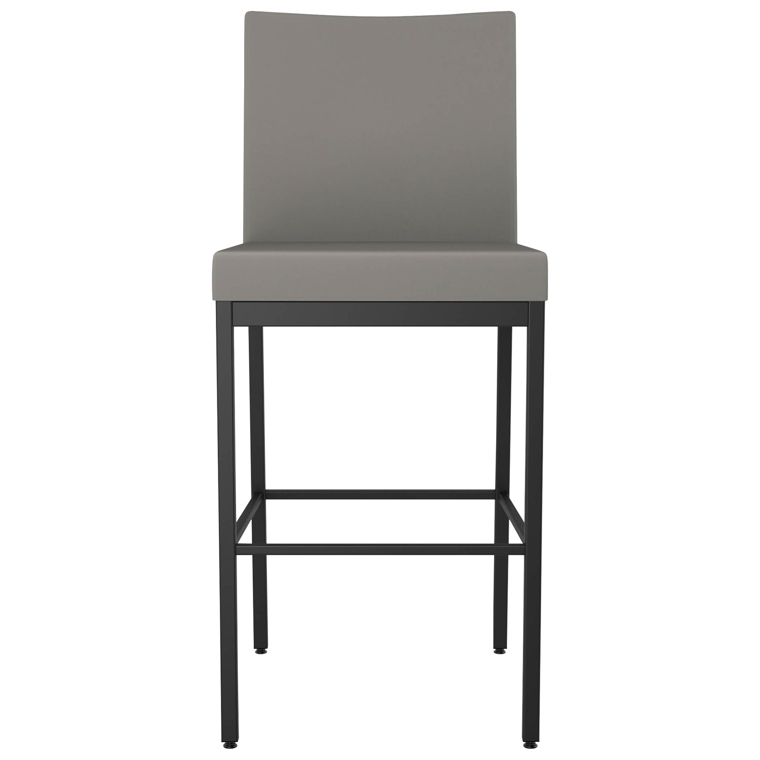 Perry Plus Traditional Bar Height Barstool - Taupe Grey/Black